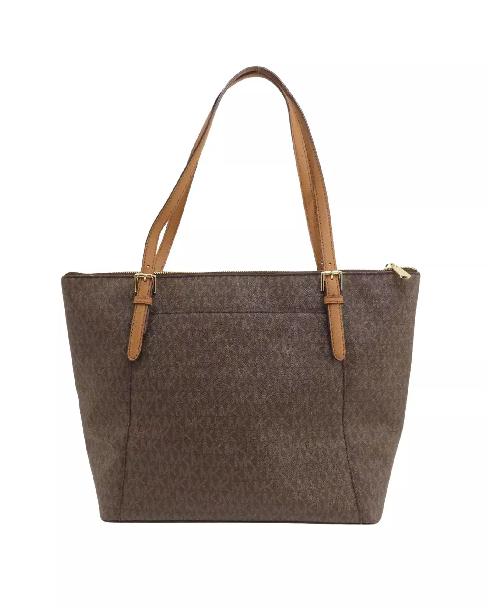 Preloved Jet Set Item Tote Large Brown Women Tote Bags alternative image