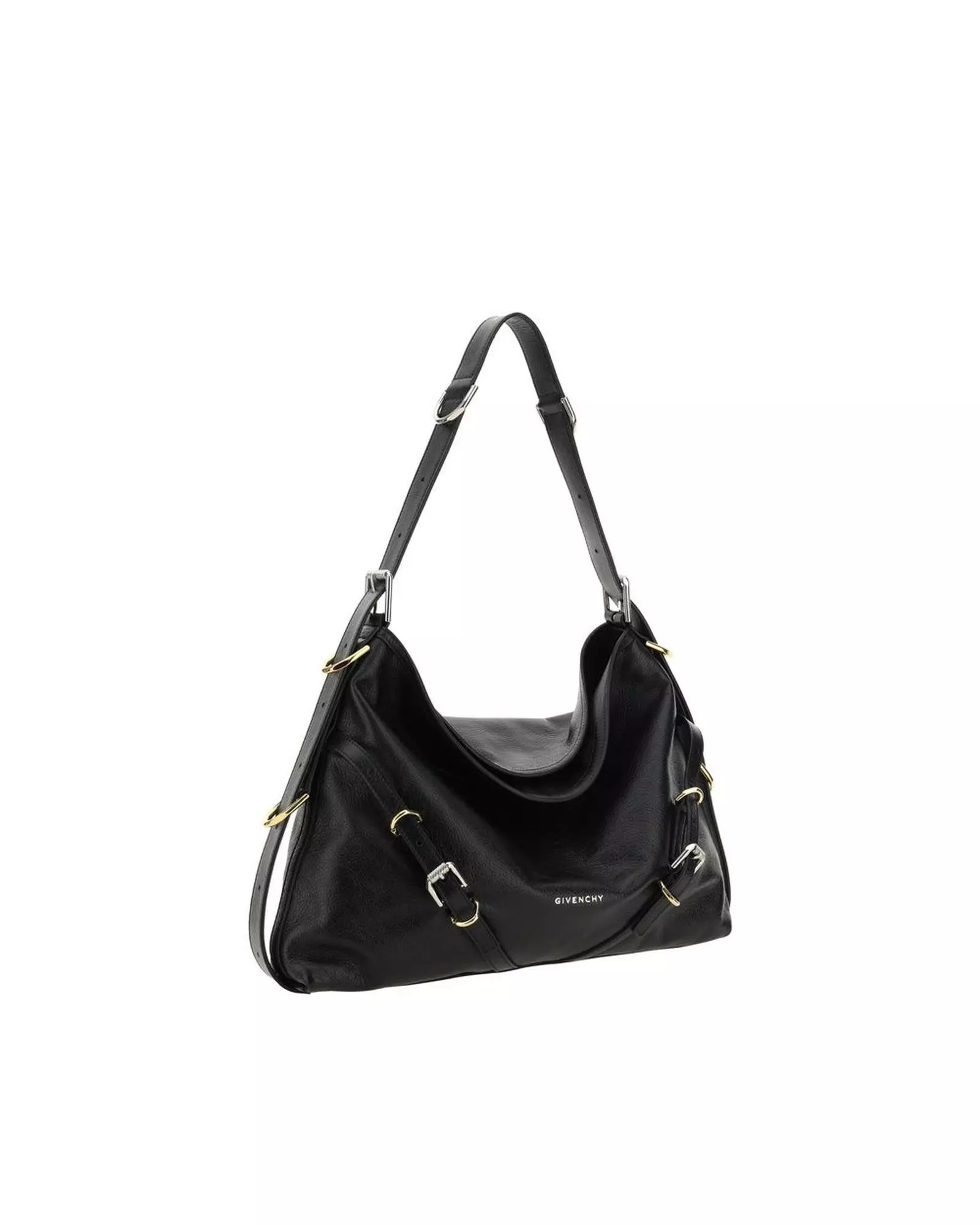 GV3 Medium Shoulder Bag Leather Black Handbags alternative image