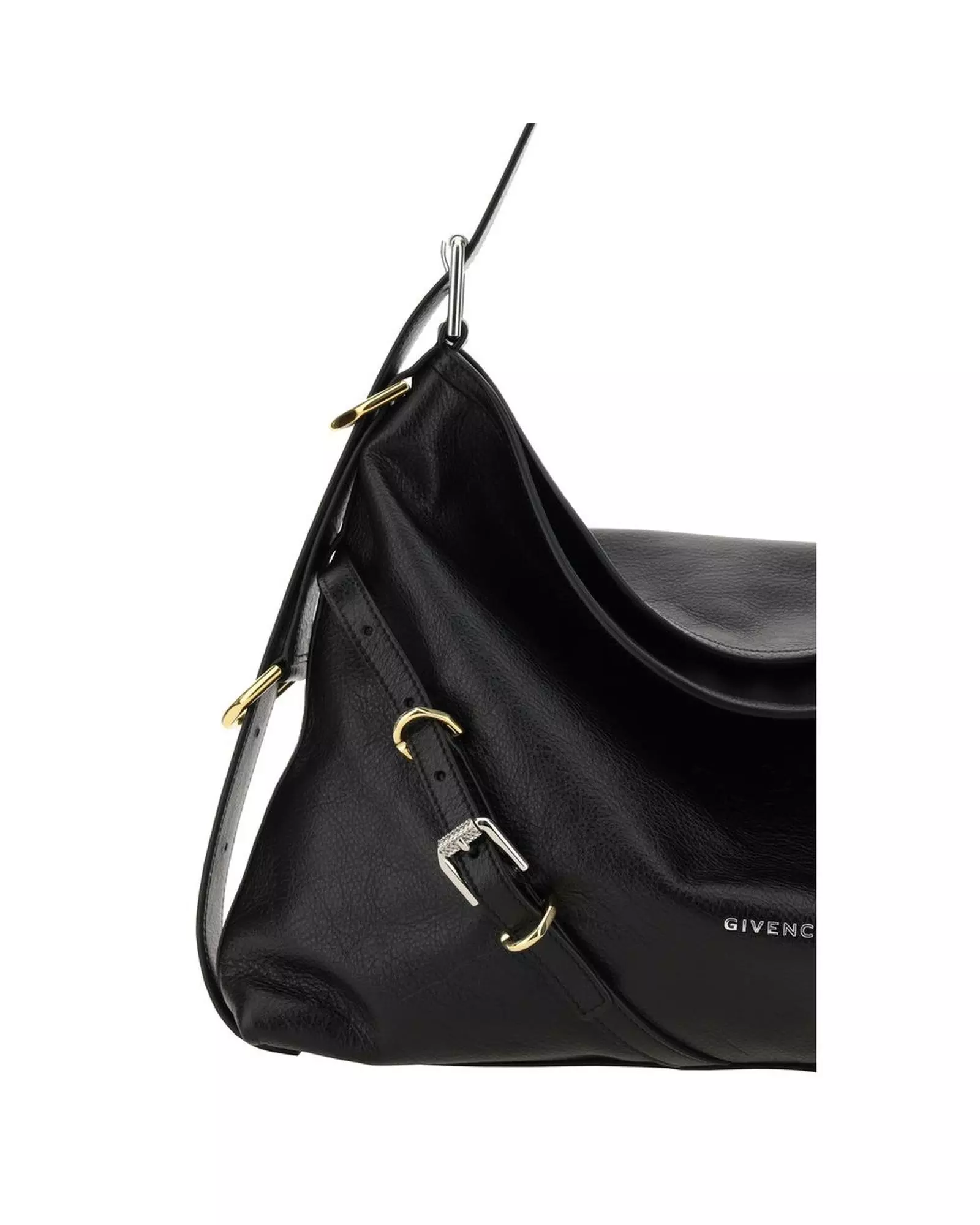 GV3 Medium Shoulder Bag Leather Black Handbags alternative image