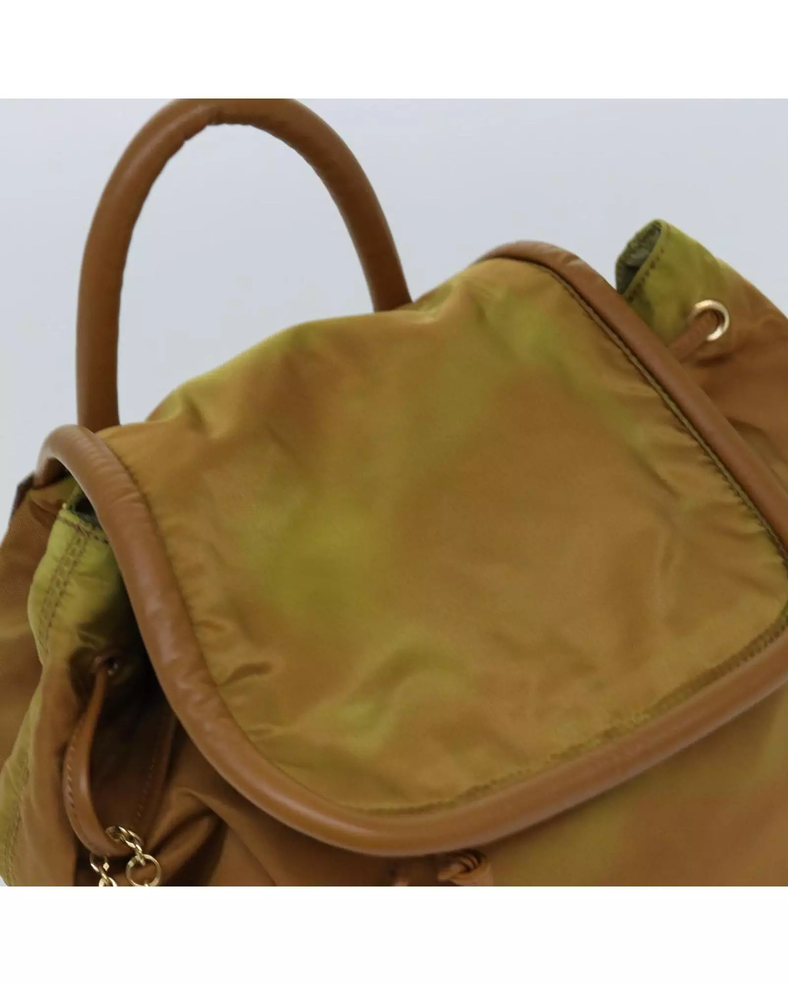Preloved Drawstring BackpackModelSmall Women - Brown alternative image