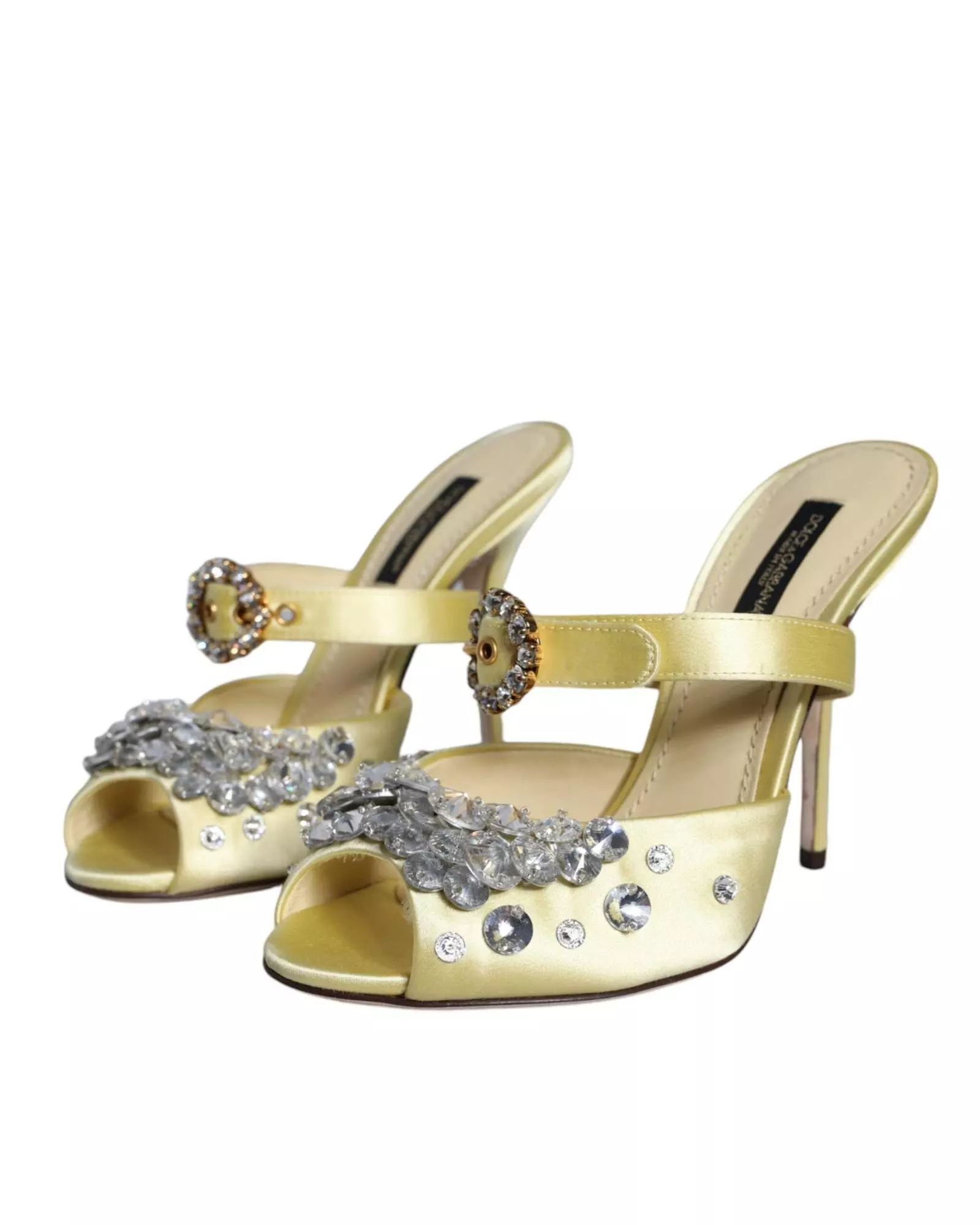 【関税&送料込】Dolce Gabbana Satin Mules With l Heel. DOLCE&GABBANA Satin mules | NET-A-PORTER