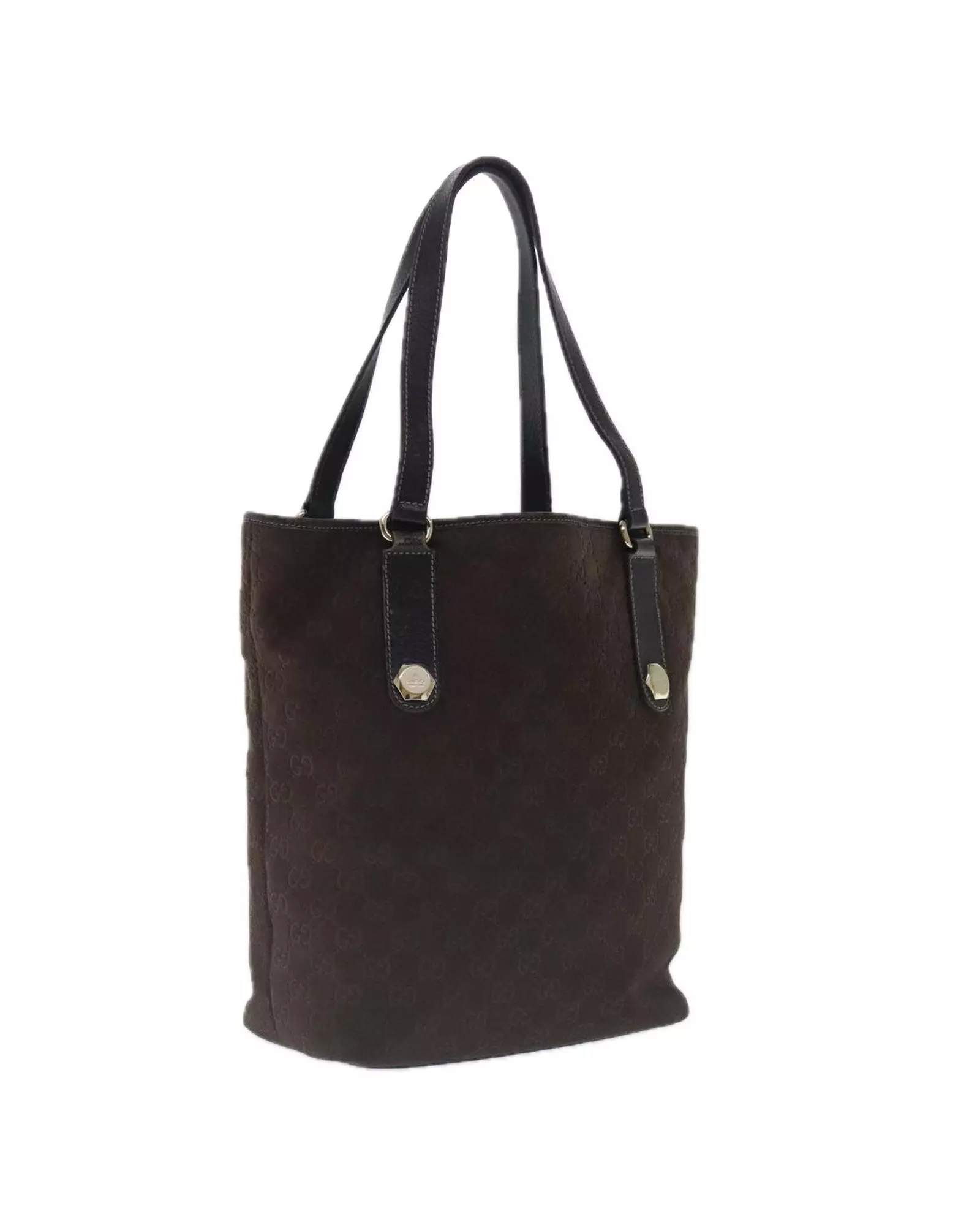 Preloved GG Plus Tote Bag Brown Women alternative image