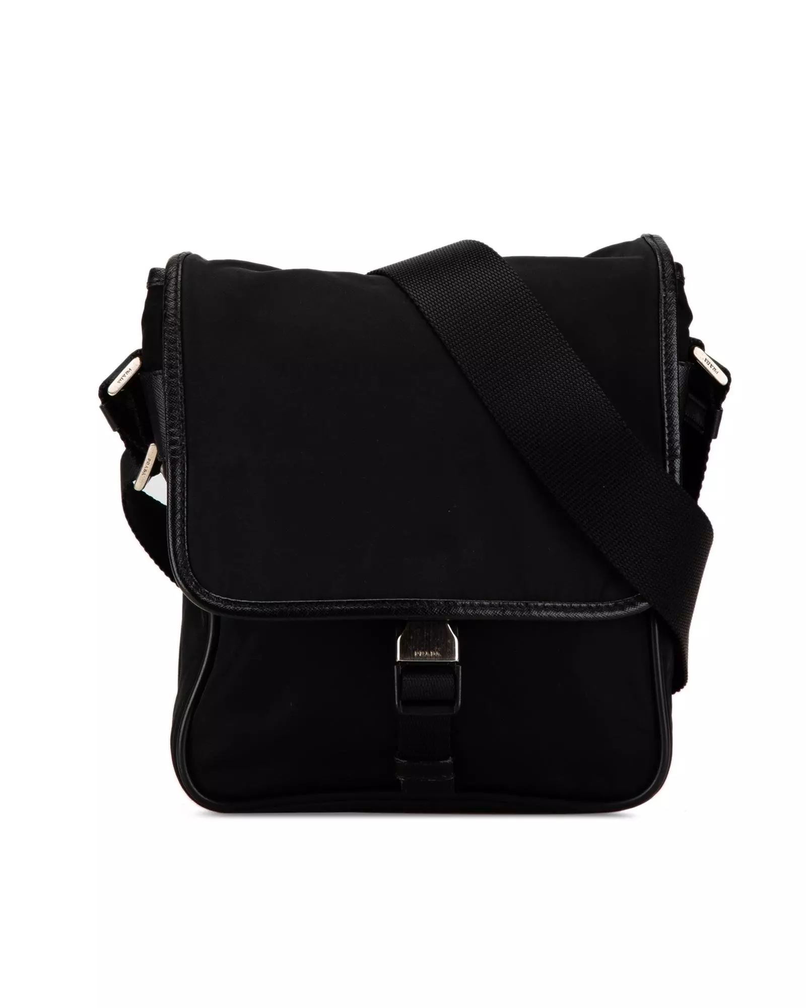 Preloved Black Nylon Crossbody Bag Karen Millen
