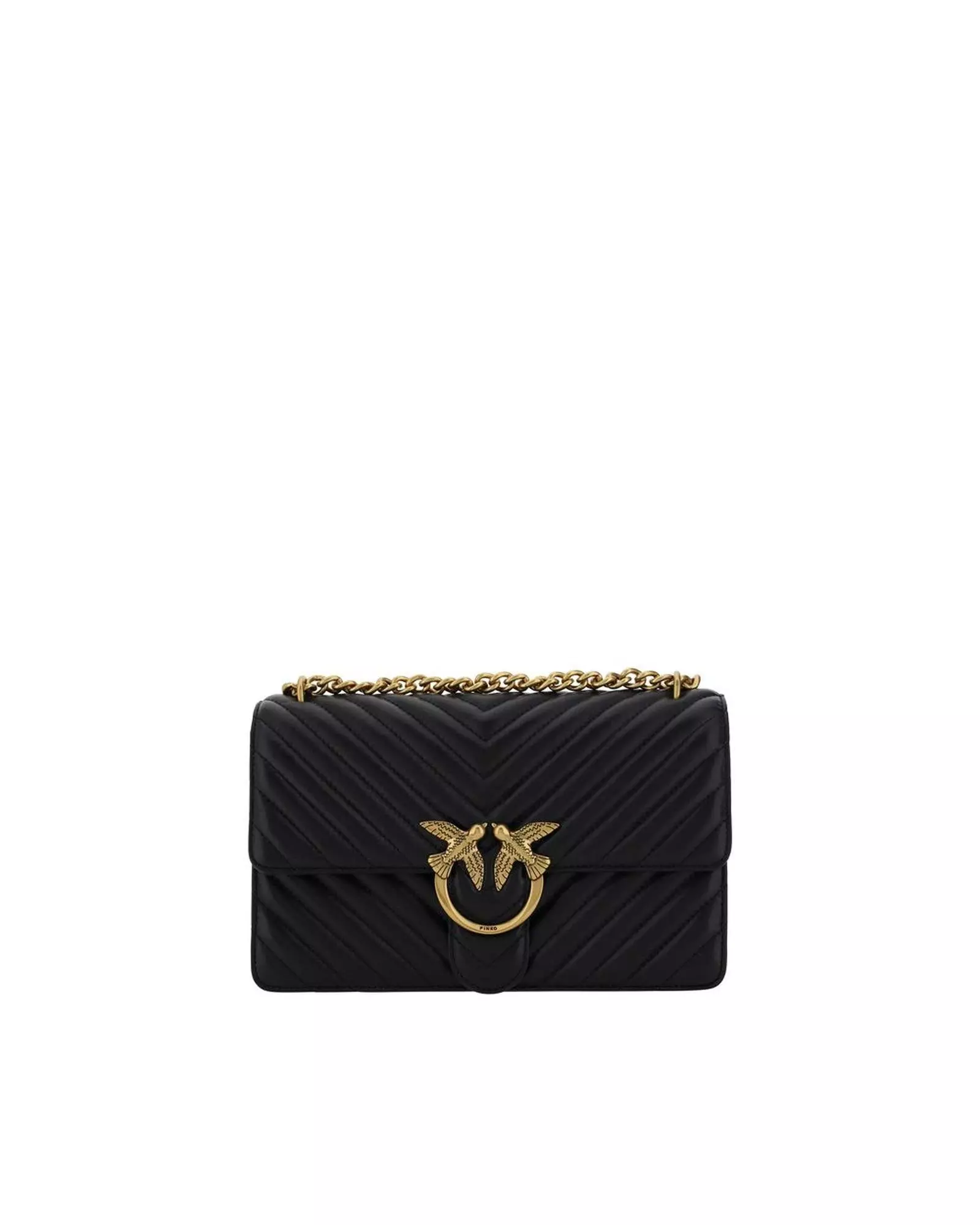 Love Bag Quilted Shoulder Bag Wo - Black alternative image