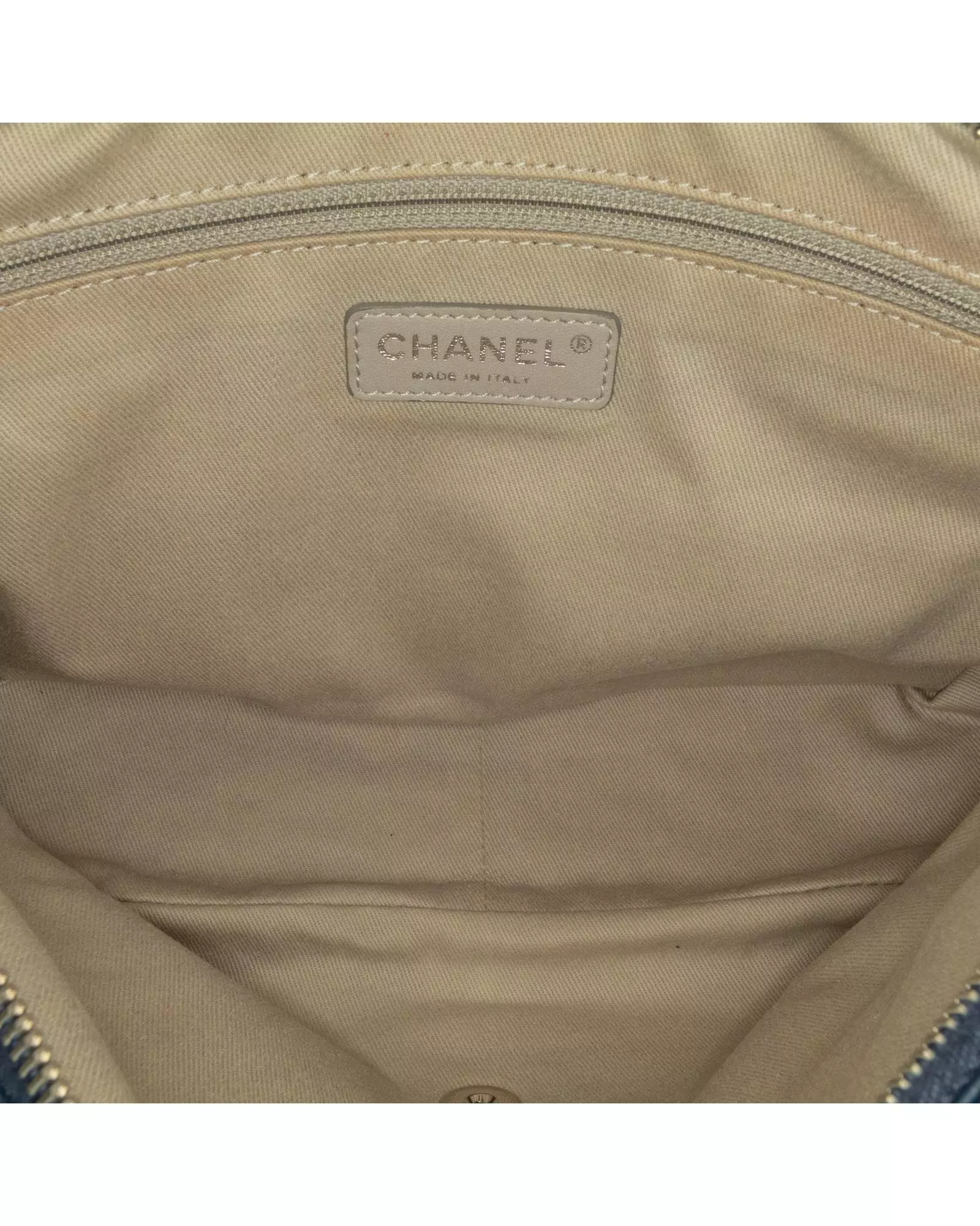 Preloved Classic Flap Bag Quilted Leather Wo - Blue Shoulder Bags alternative image