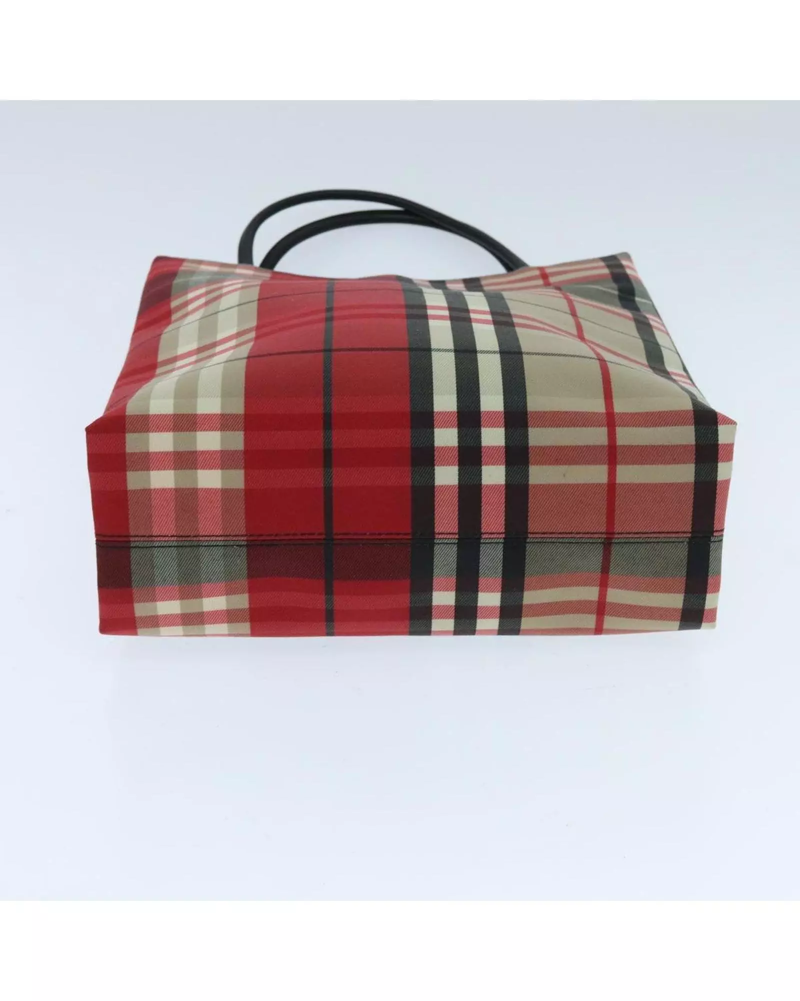 Preloved Red Plaid Tote Classic Model Tote Wo Tote Bags alternative image