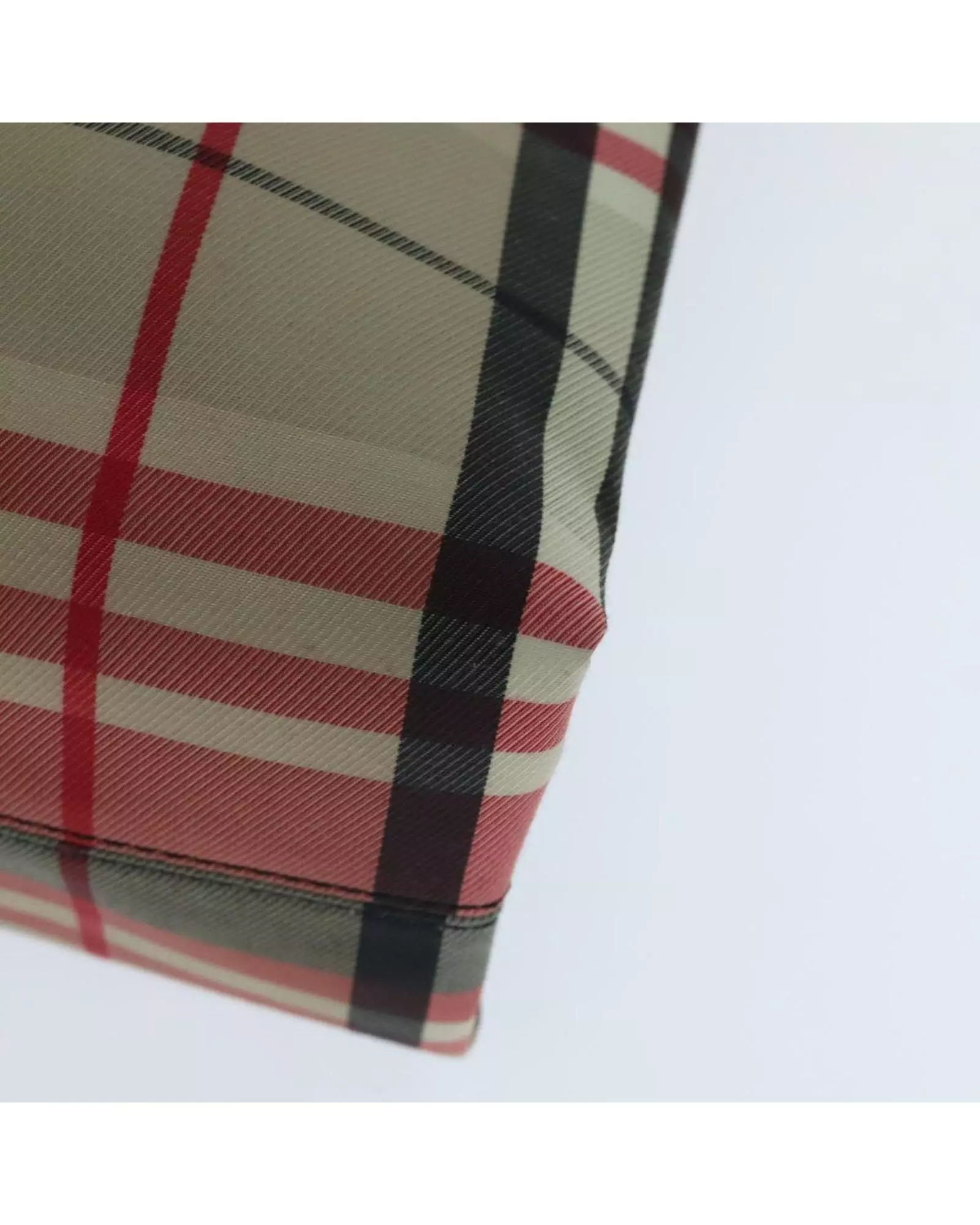 Preloved Red Plaid Tote Classic Model Tote Wo Tote Bags alternative image