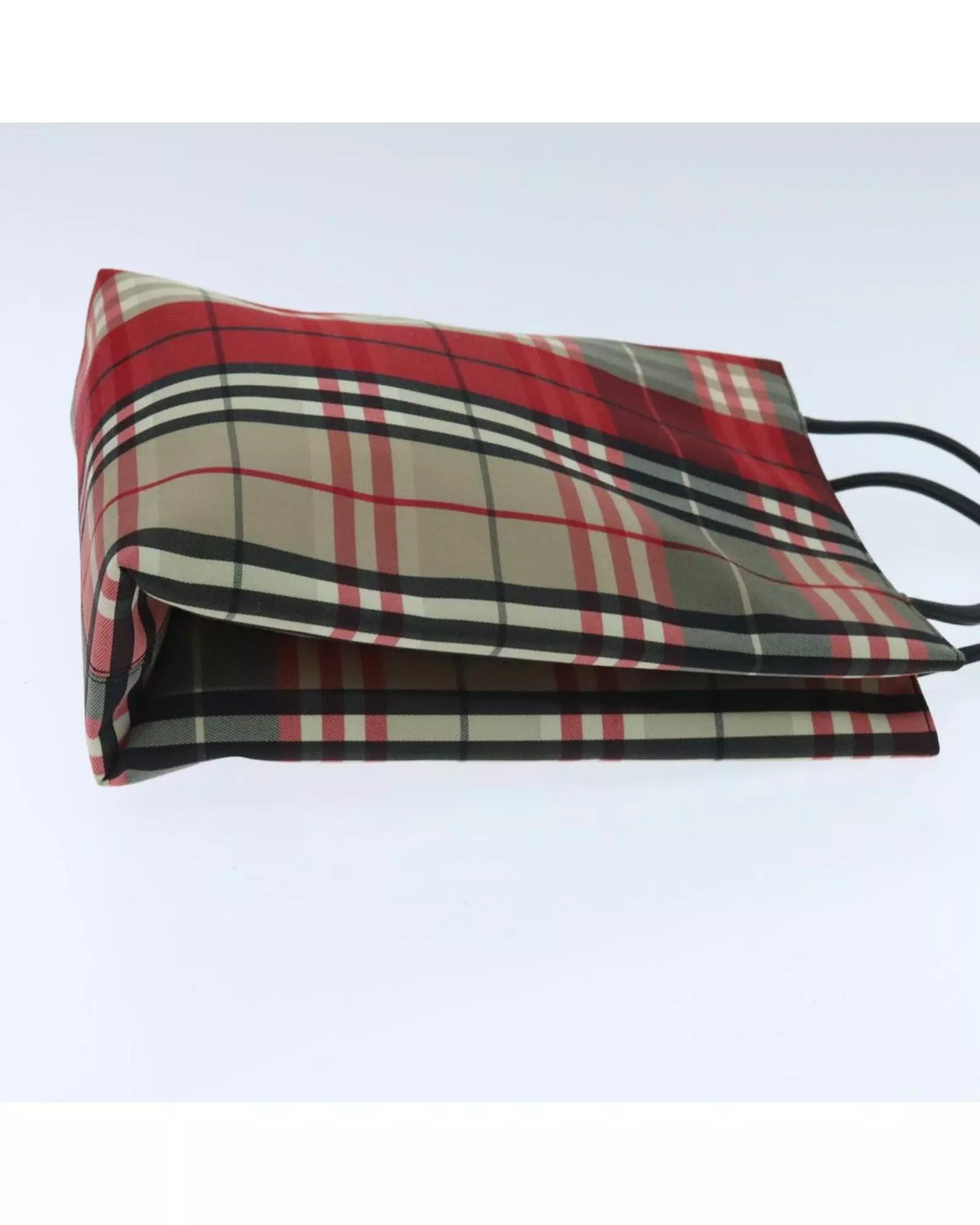Preloved Red Plaid Tote Classic Model Tote Wo Tote Bags alternative image