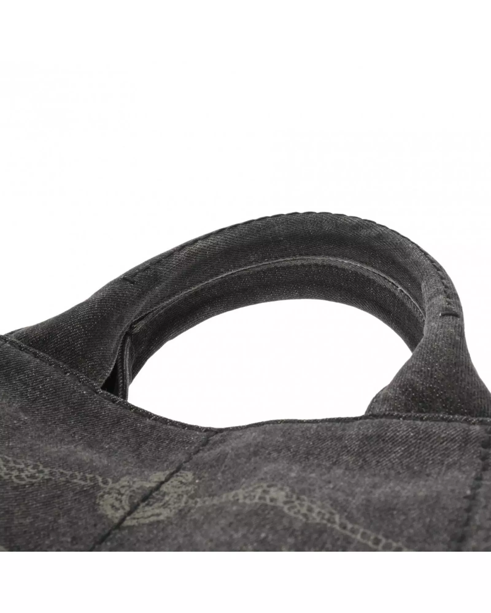 Preloved Denim Tote Bag 1BG439 Women - Black Handbags alternative image