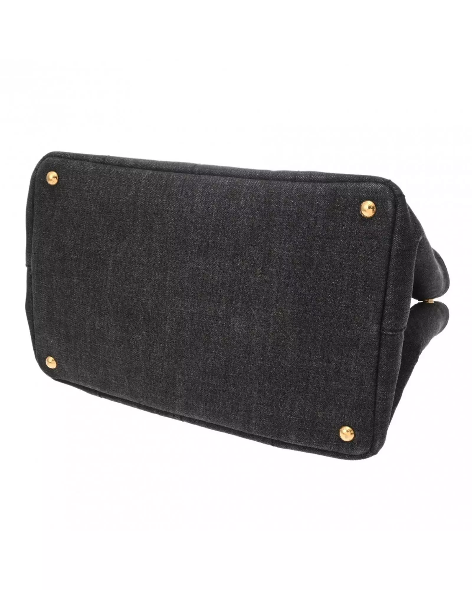 Preloved Denim Tote Bag 1BG439 Women - Black Handbags alternative image