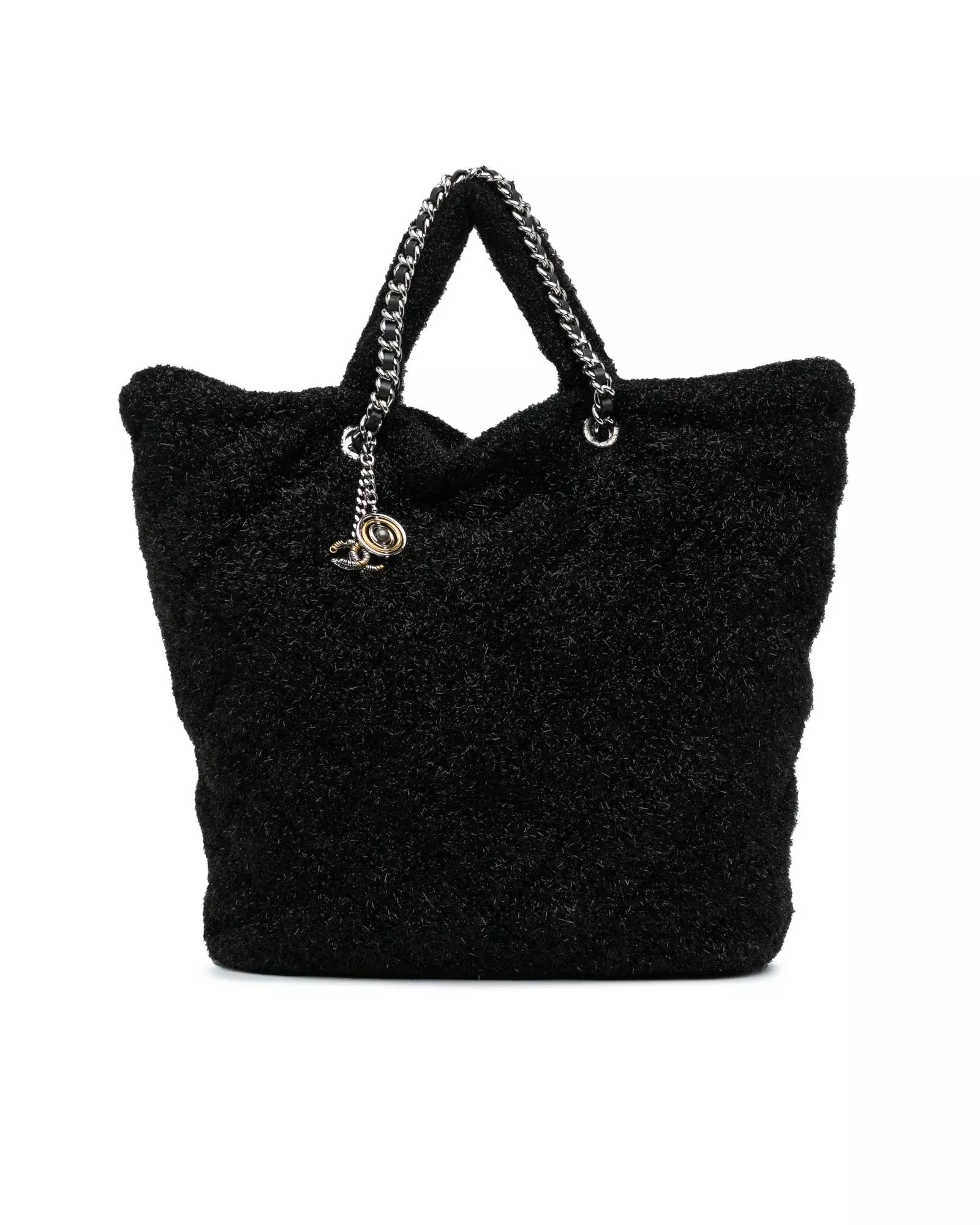 Preloved 19 Tote Bag Fluffy Sparkle Wo - Black Messenger Bags alternative image