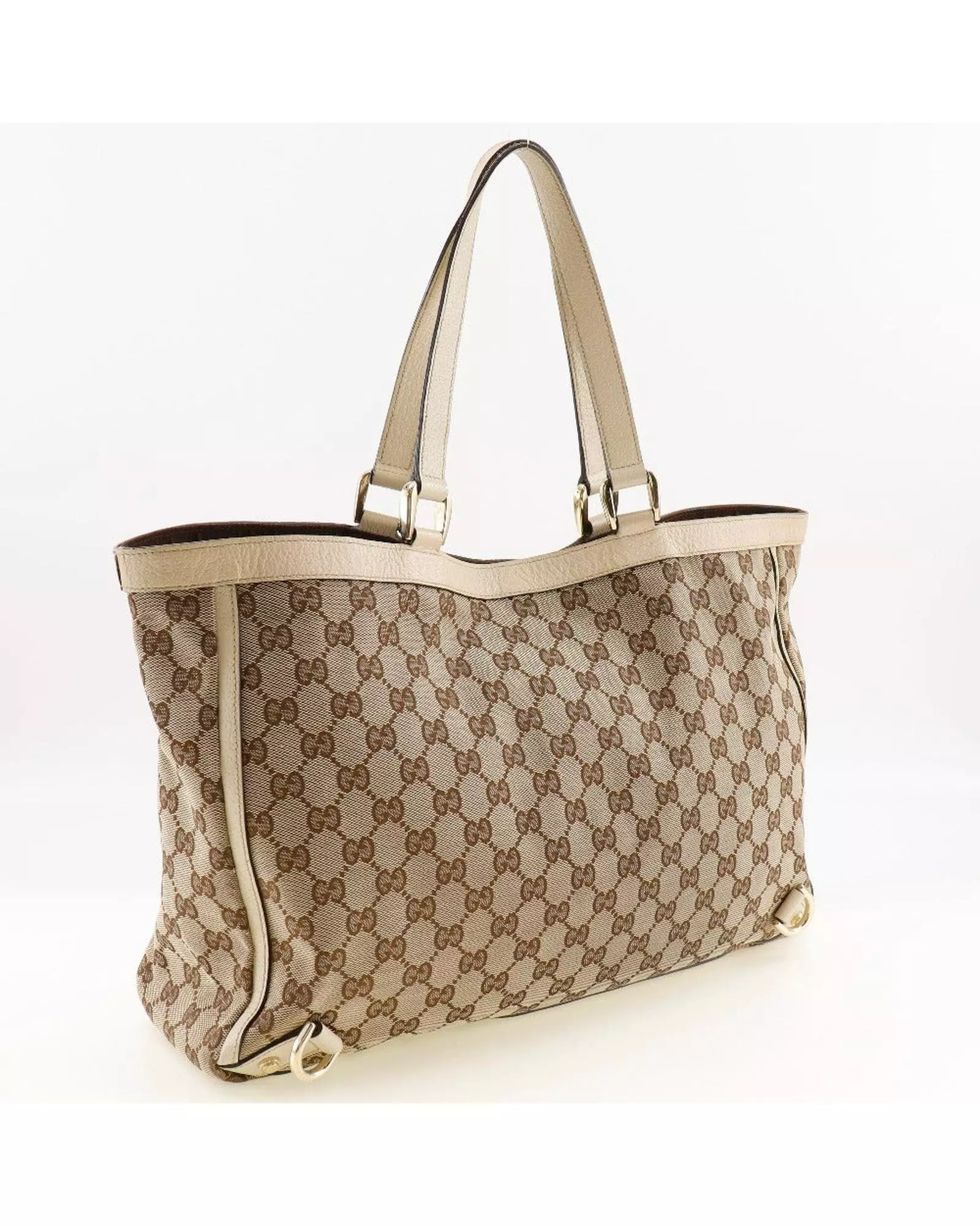 Beige Preloved GG Plus Tote BeigeEbony Wo Tote Bags alternative image