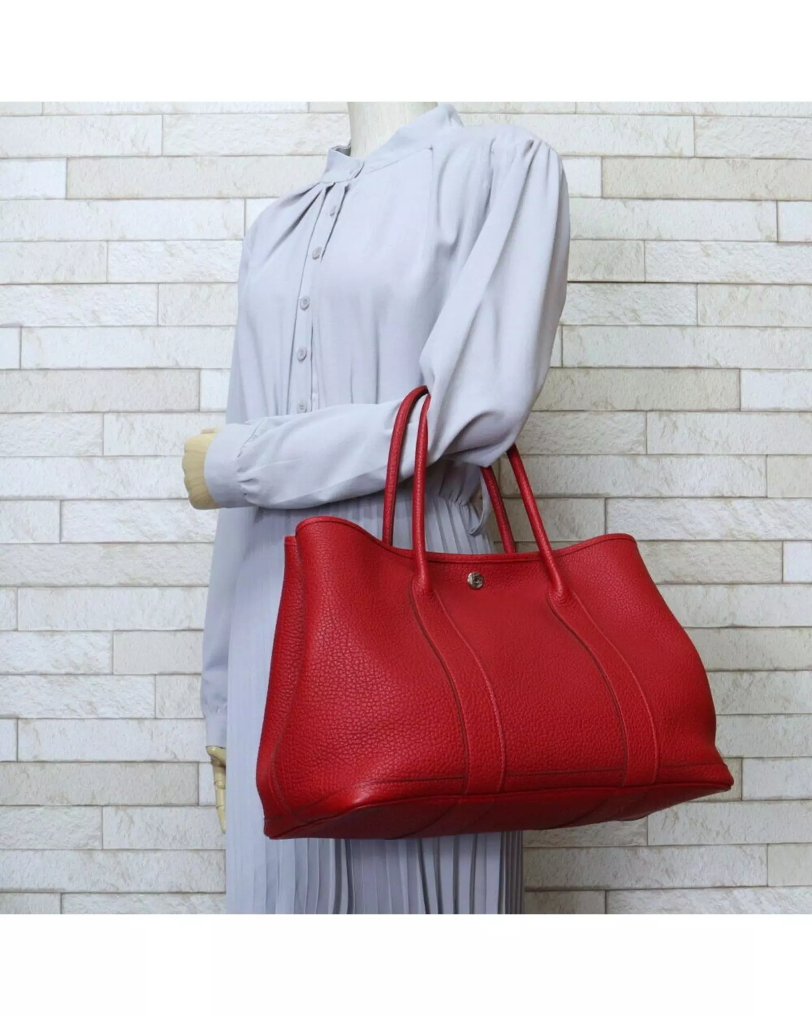 Preloved Herbag Zip 31 Tote Women - Red Handbags alternative image