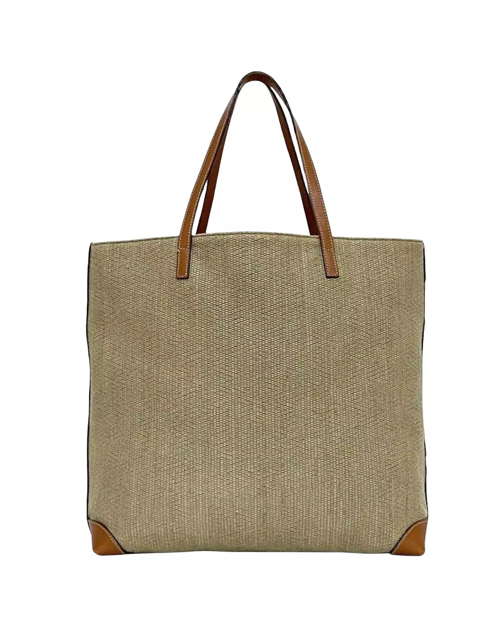 Preloved Beige Canvas Tote Model Tote Bag Women alternative image