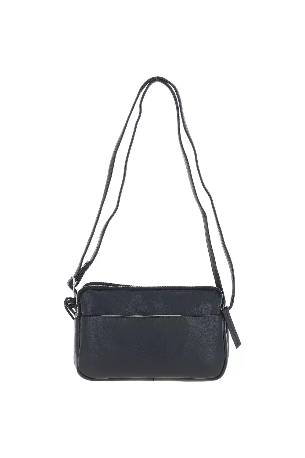 Black 'Sterling' Real Leather Crossbody Bag alternative image