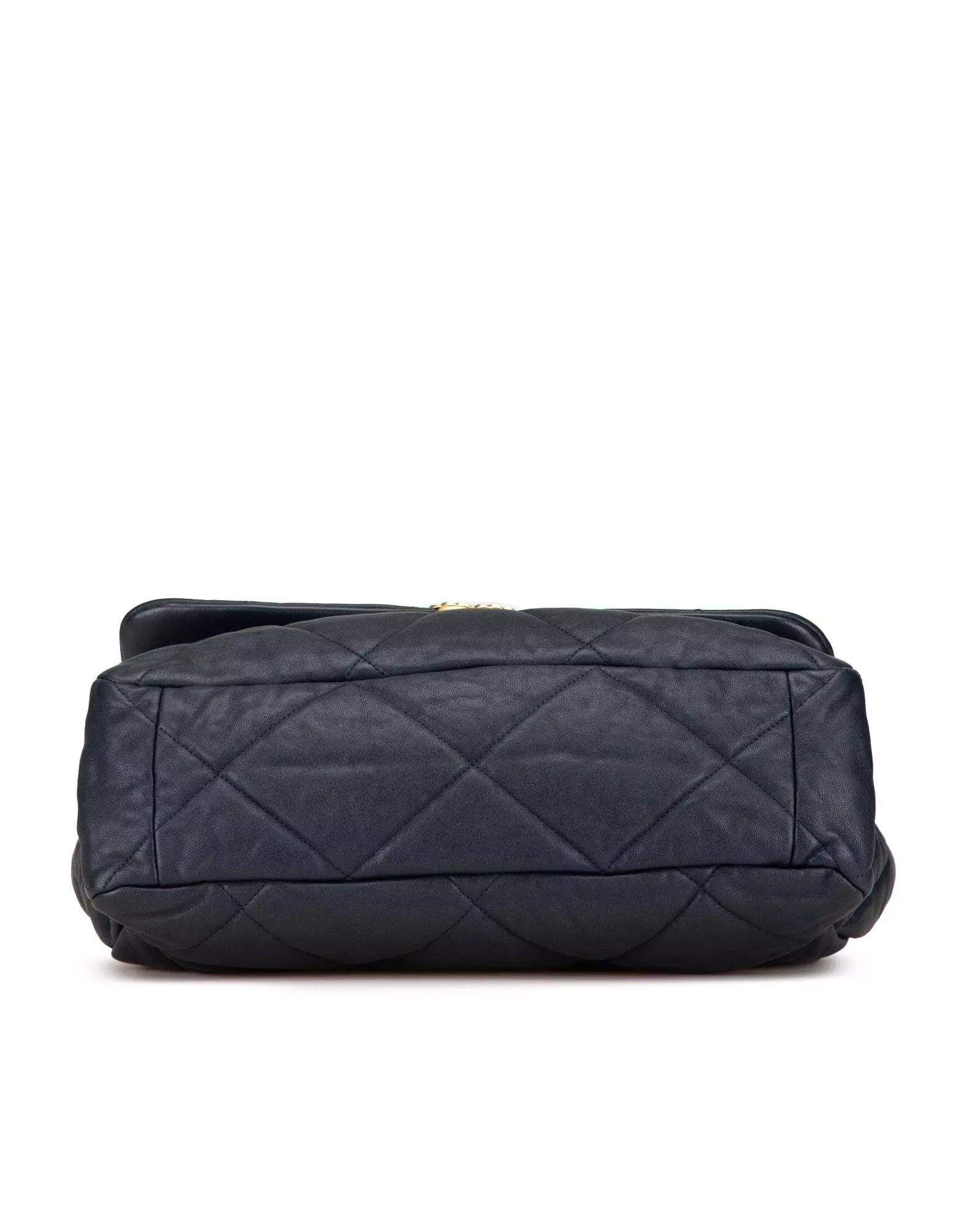 Preloved 22 Medium Quilted Lambskin Shoulder Bag Women - Blue alternative image