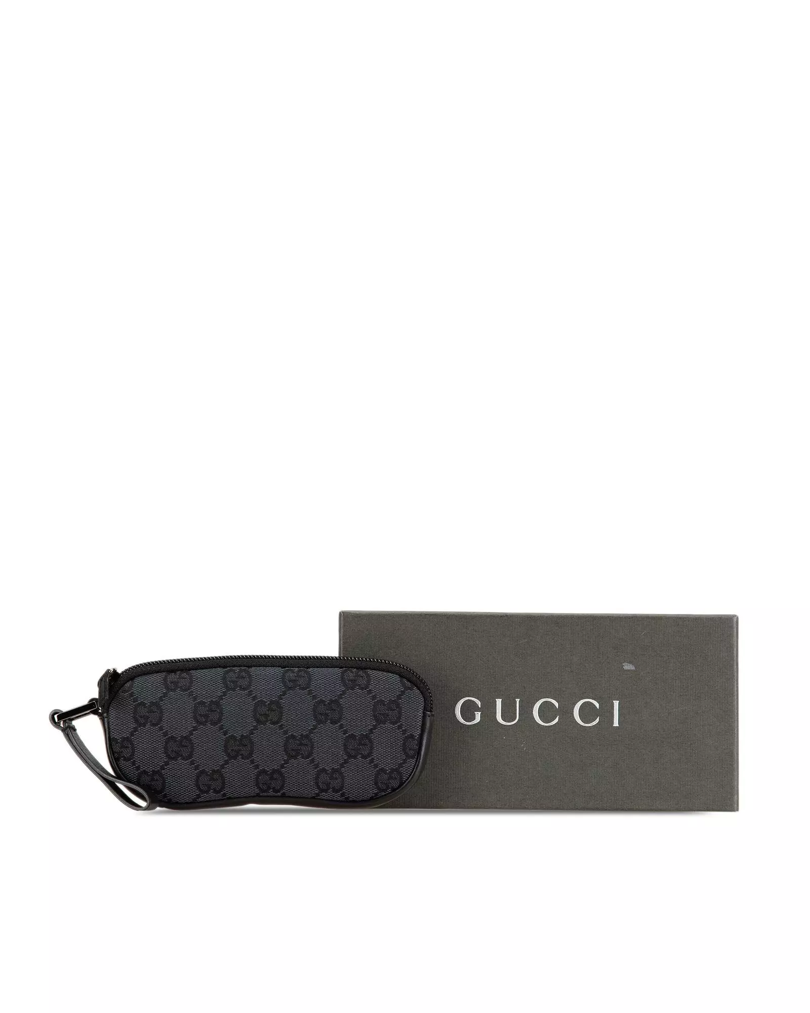 Preloved GG Supreme Pouch Wallet Women - Black alternative image
