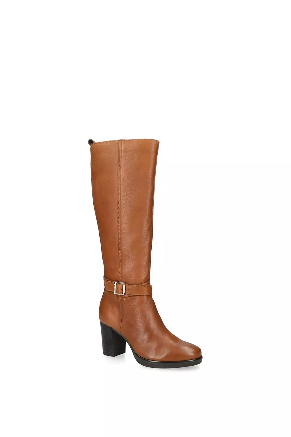 Tan 'Silver 2 Knee High' Leather Boots alternative image