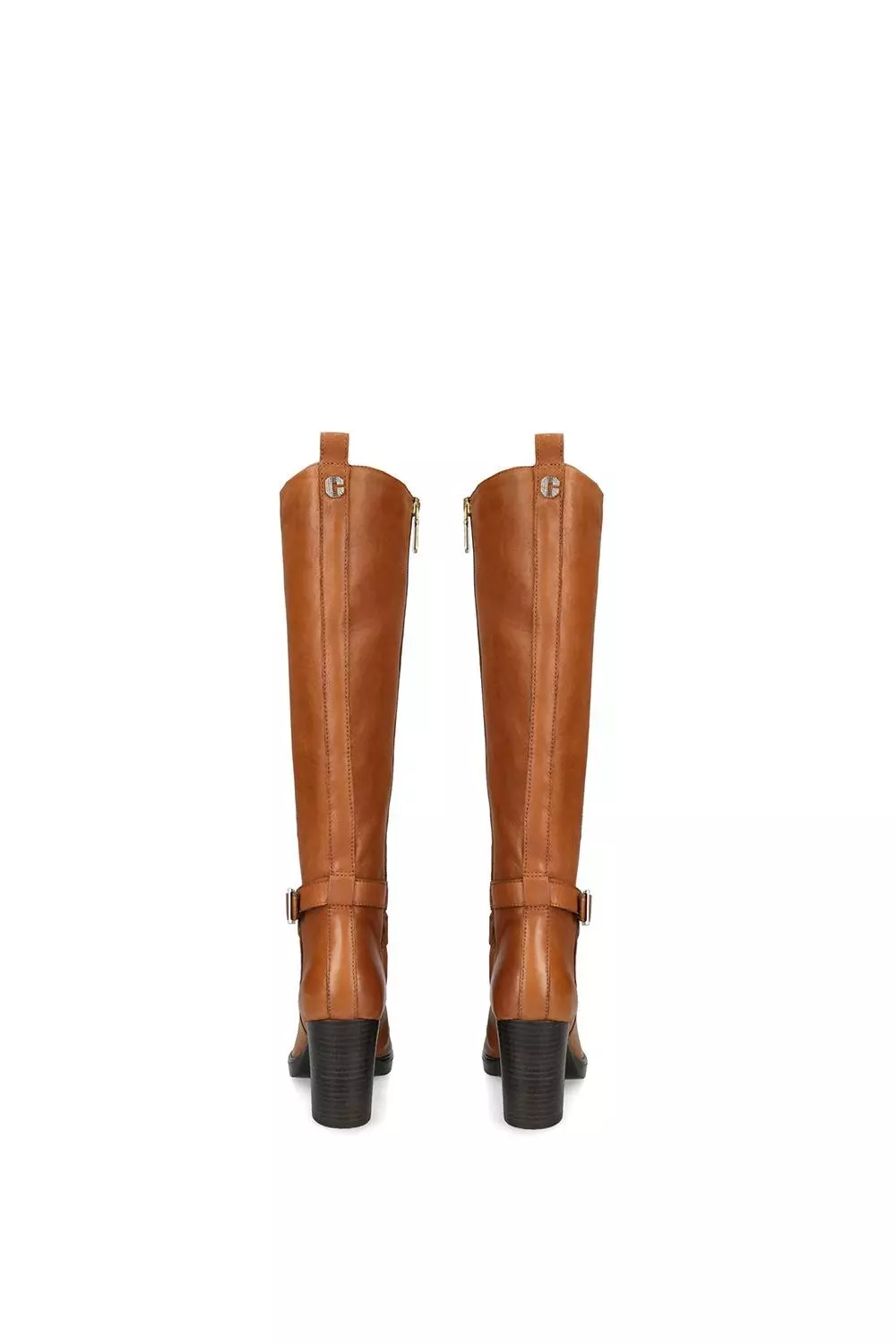 Tan 'Silver 2 Knee High' Leather Boots alternative image