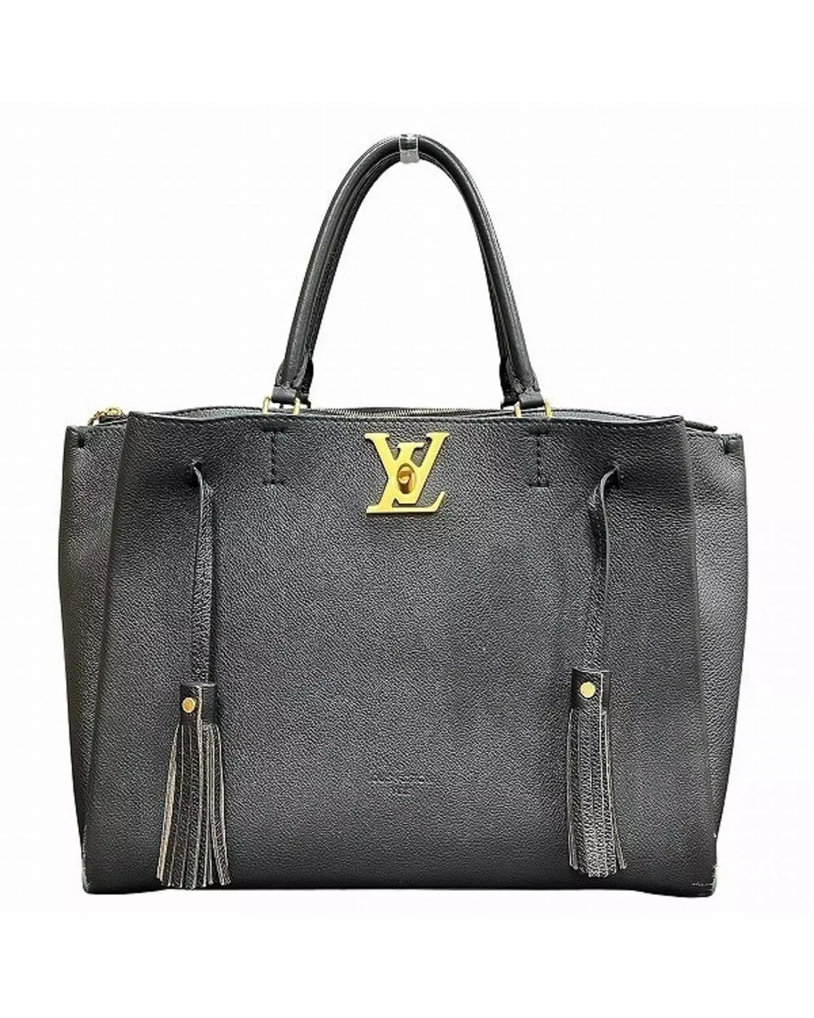 Preloved Montaigne BB Handbag Calfskin Leather Women - Black alternative image