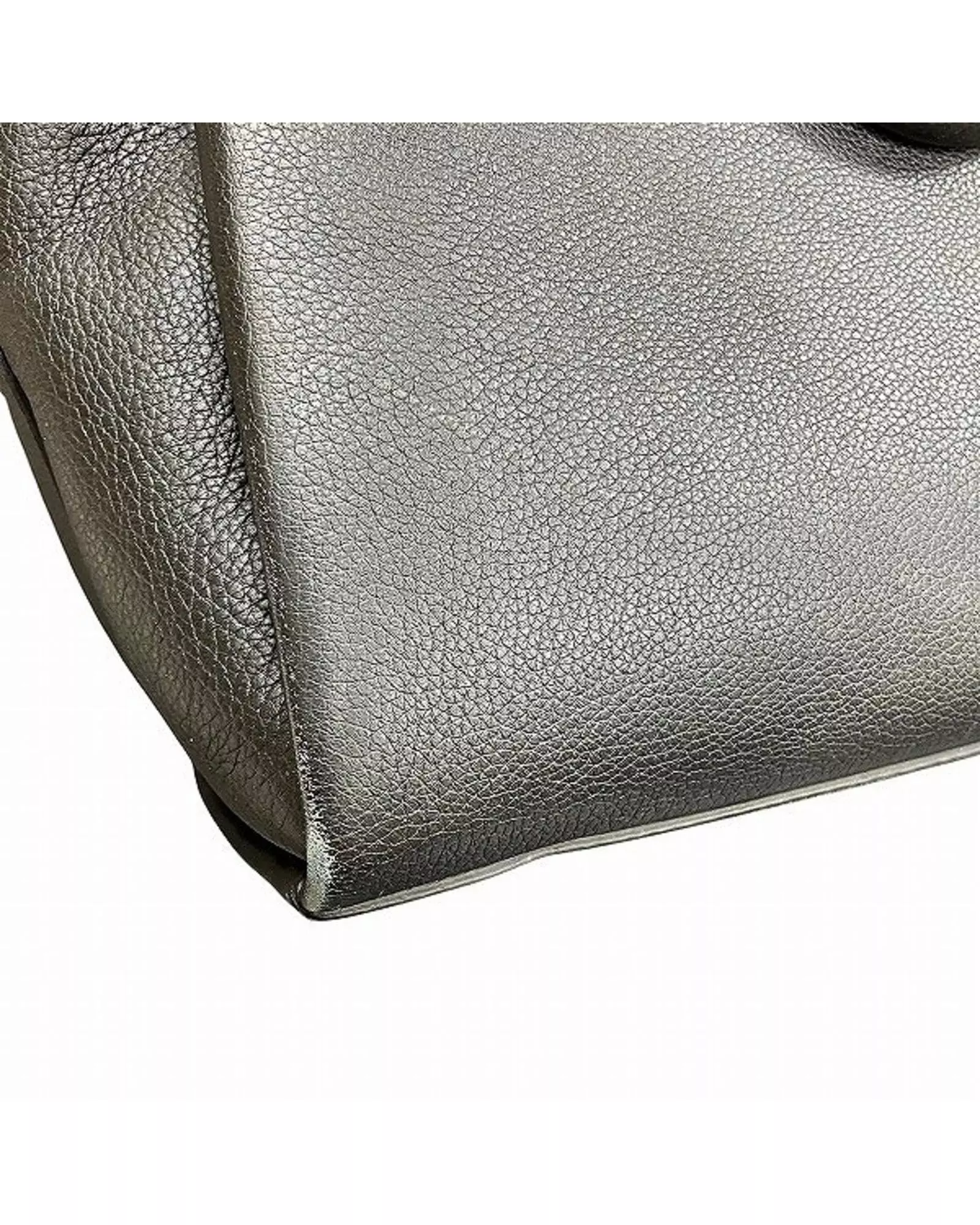 Preloved Montaigne BB Handbag Calfskin Leather Women - Black alternative image
