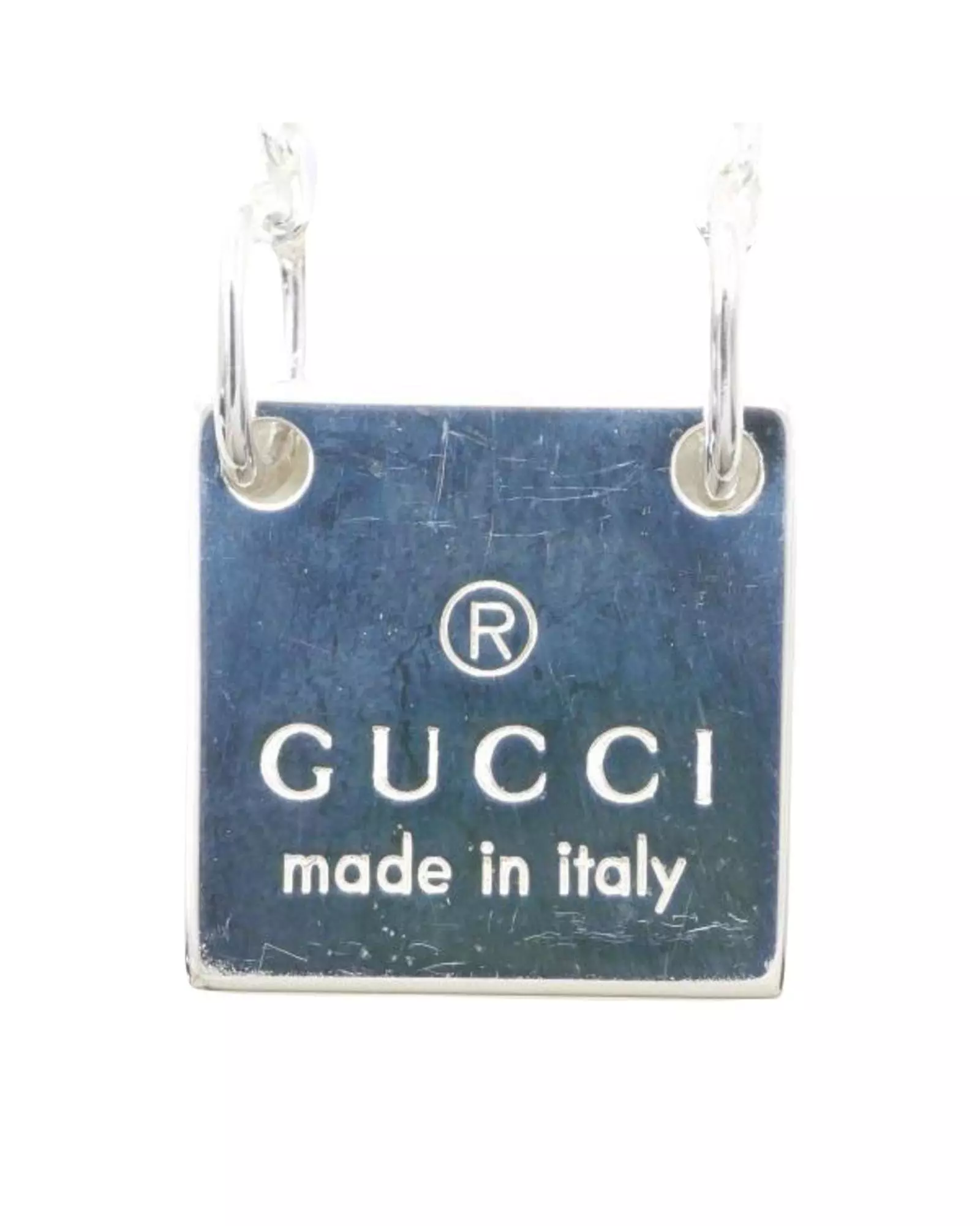 Preloved Square Pendant Necklace Wo - Silver alternative image