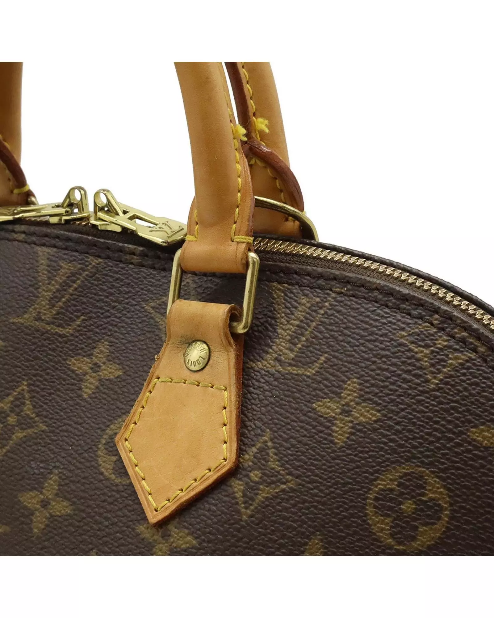 Preloved Alma BB Handbag Monogram Canvas Women - Brown alternative image