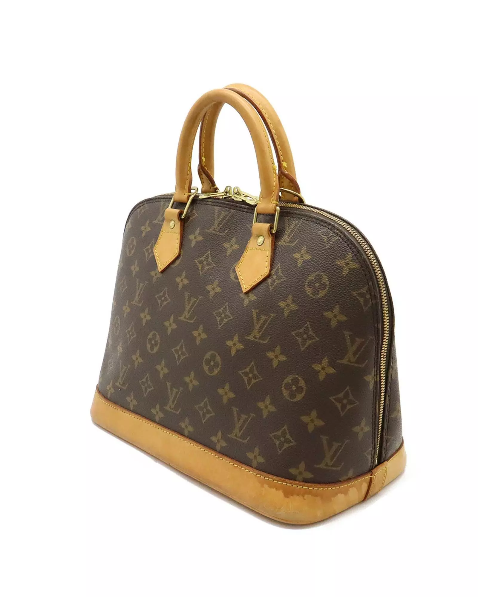 Preloved Alma BB Handbag Monogram Canvas Women - Brown alternative image
