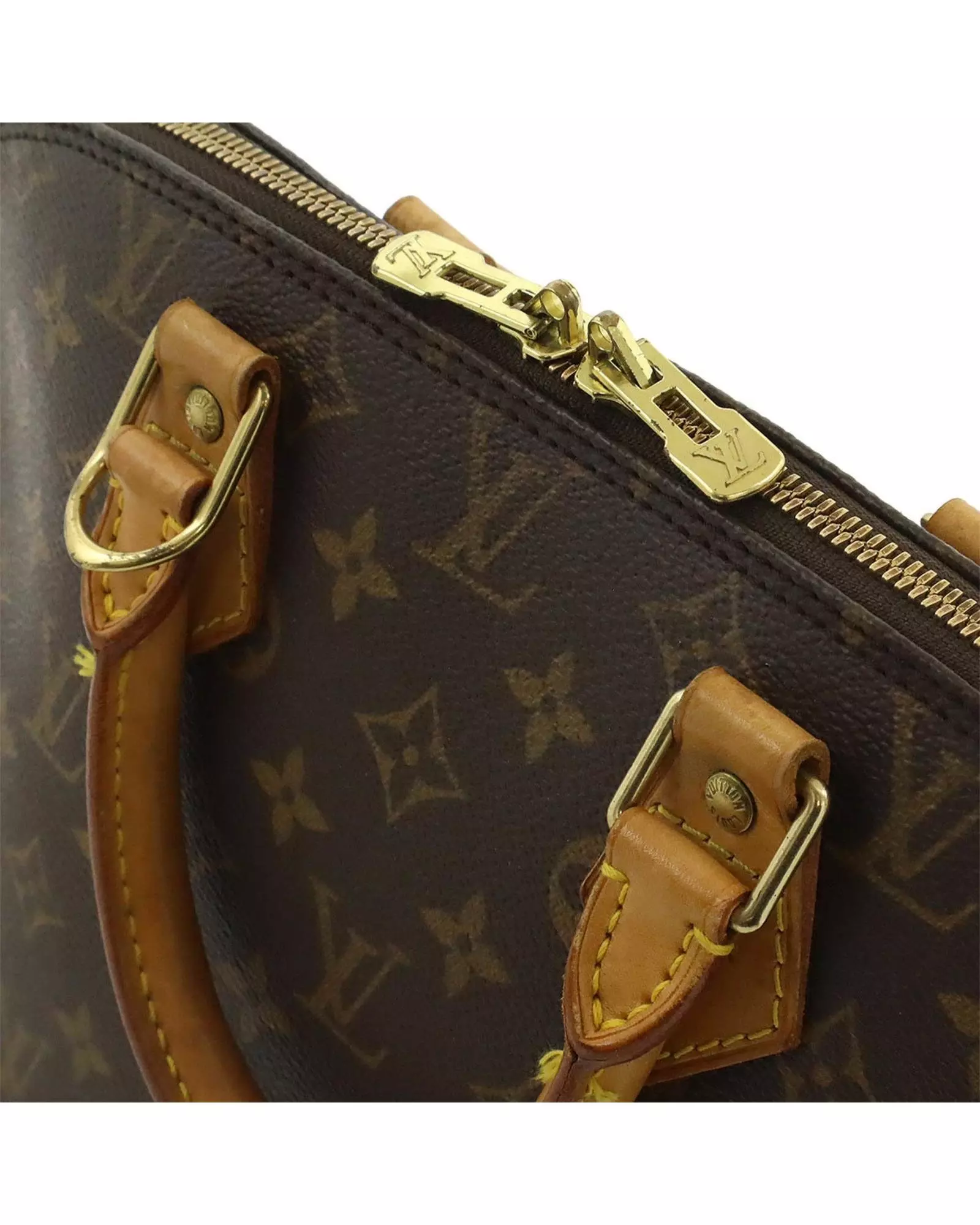 Preloved Alma BB Handbag Monogram Canvas Women - Brown alternative image