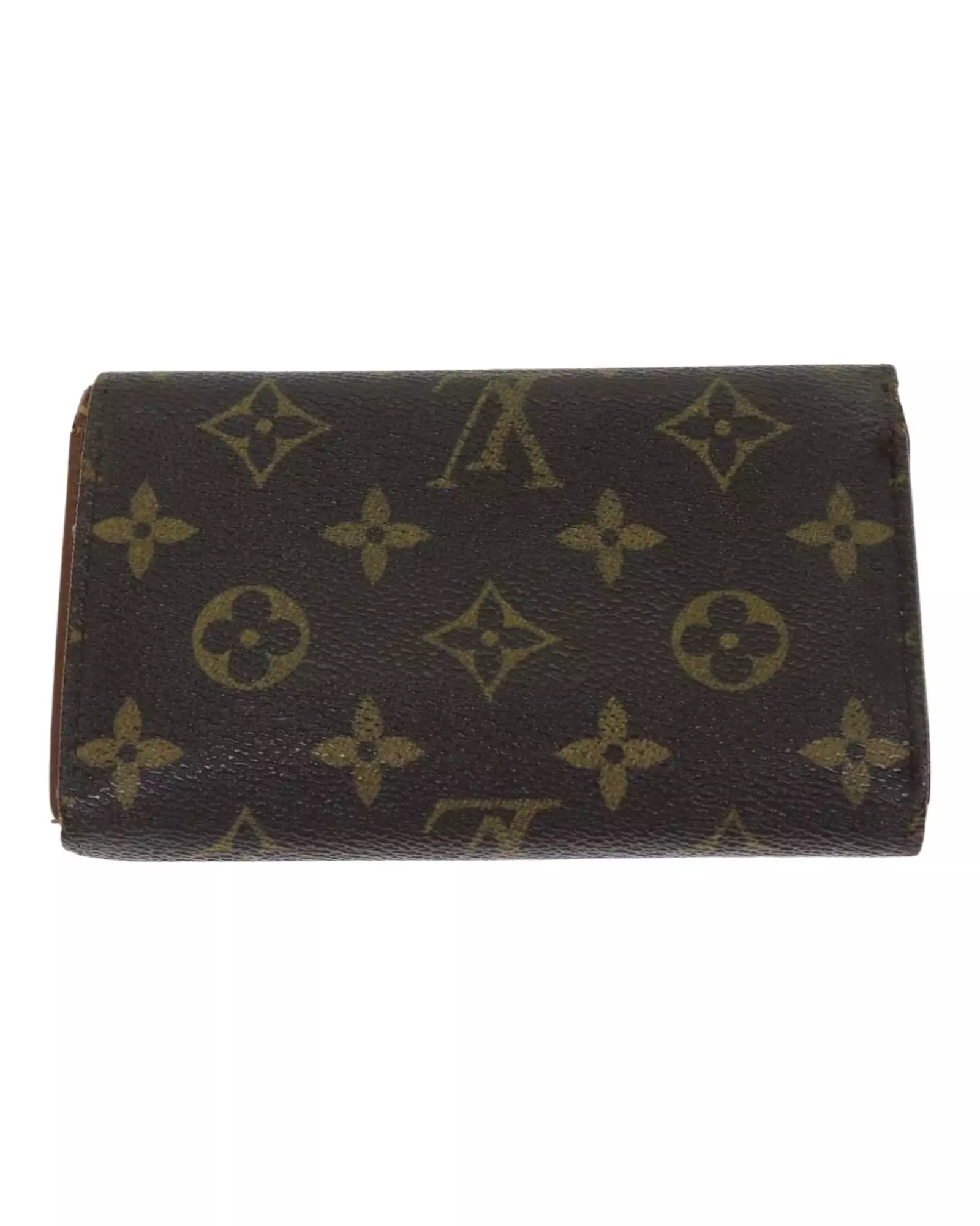 Black Preloved Monogram Canvas Multiple Key Holder M62631 Wo Wallets alternative image