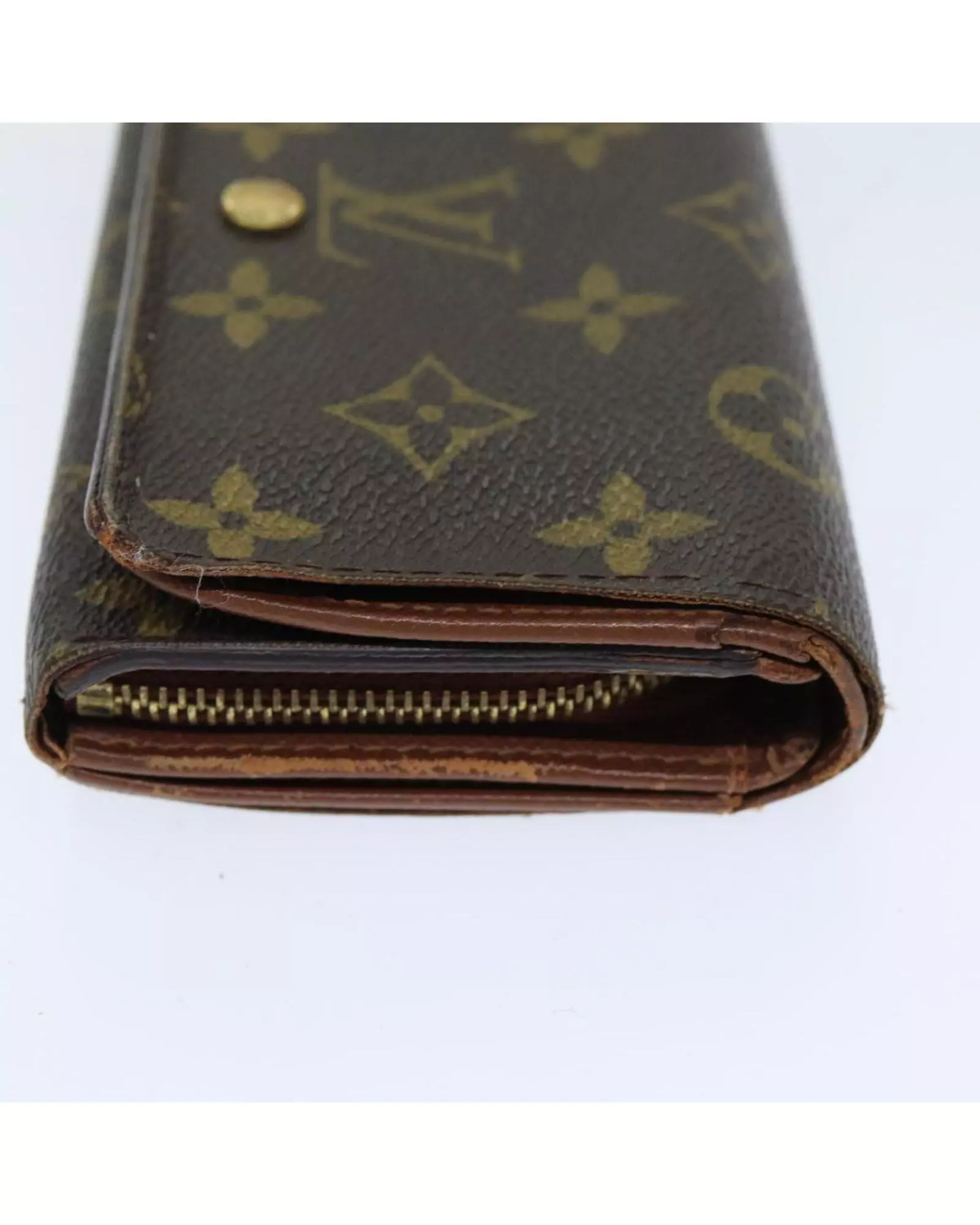 Black Preloved Monogram Canvas Multiple Key Holder M62631 Wo Wallets alternative image