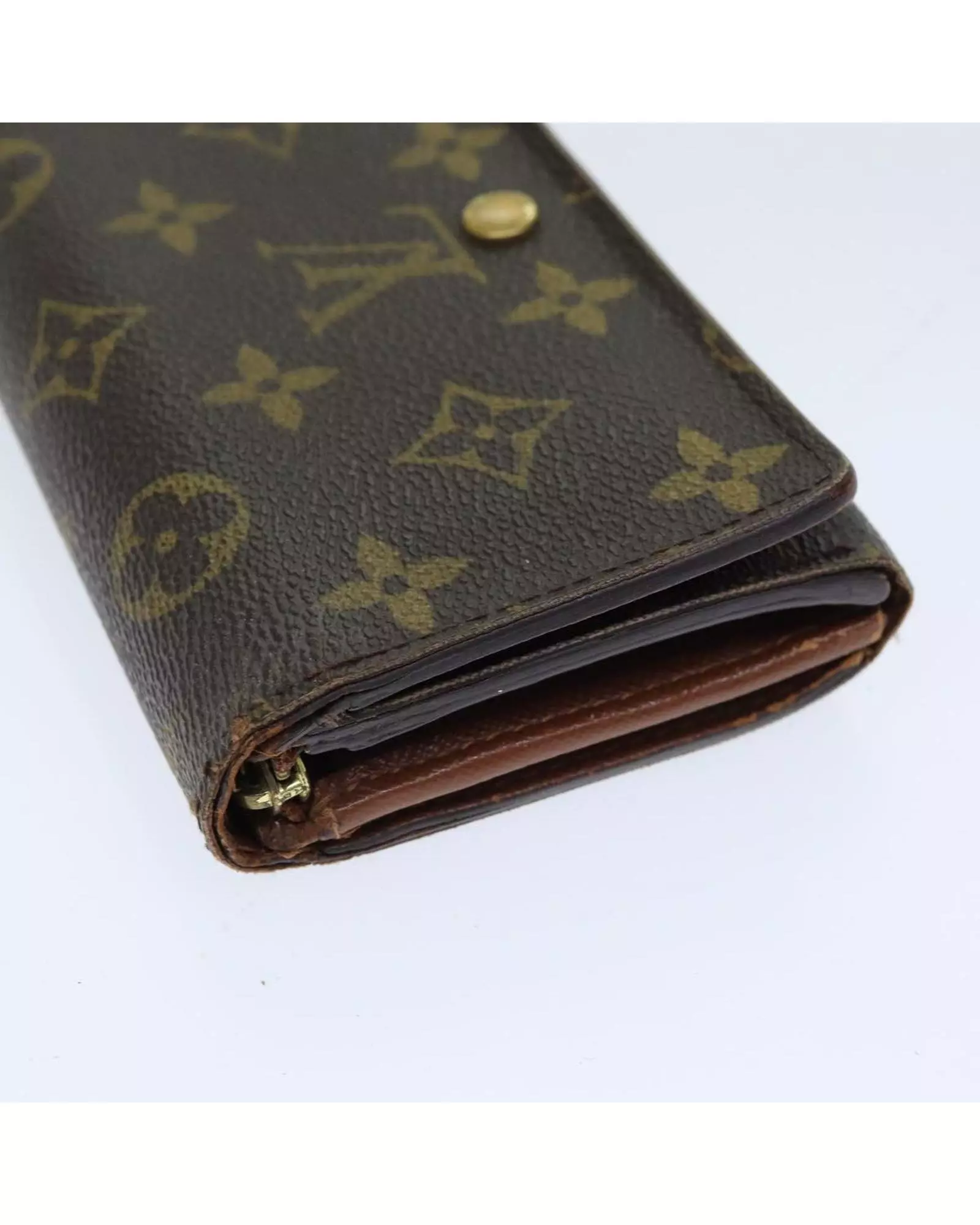 Black Preloved Monogram Canvas Multiple Key Holder M62631 Wo Wallets alternative image