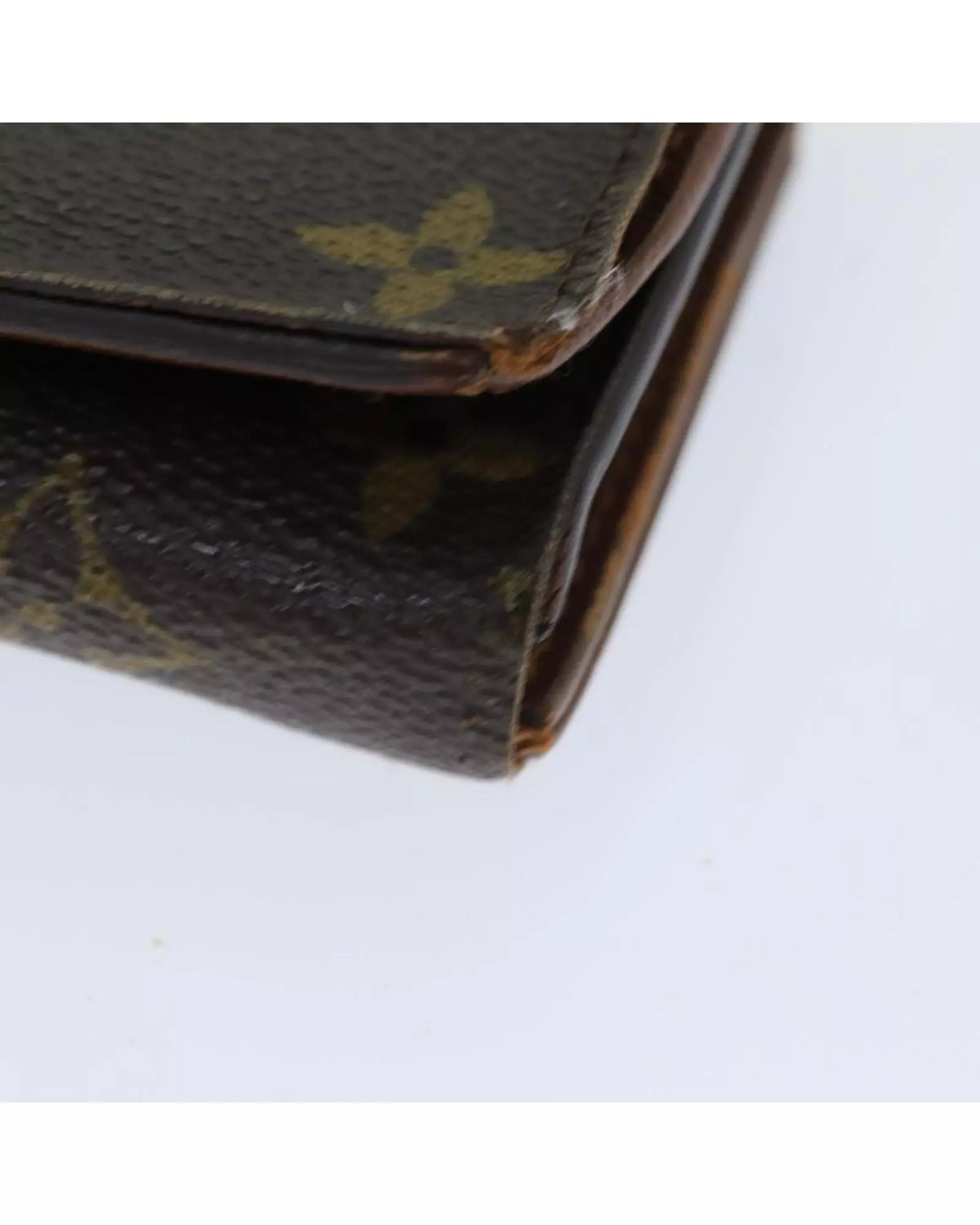 Black Preloved Monogram Canvas Multiple Key Holder M62631 Wo Wallets alternative image