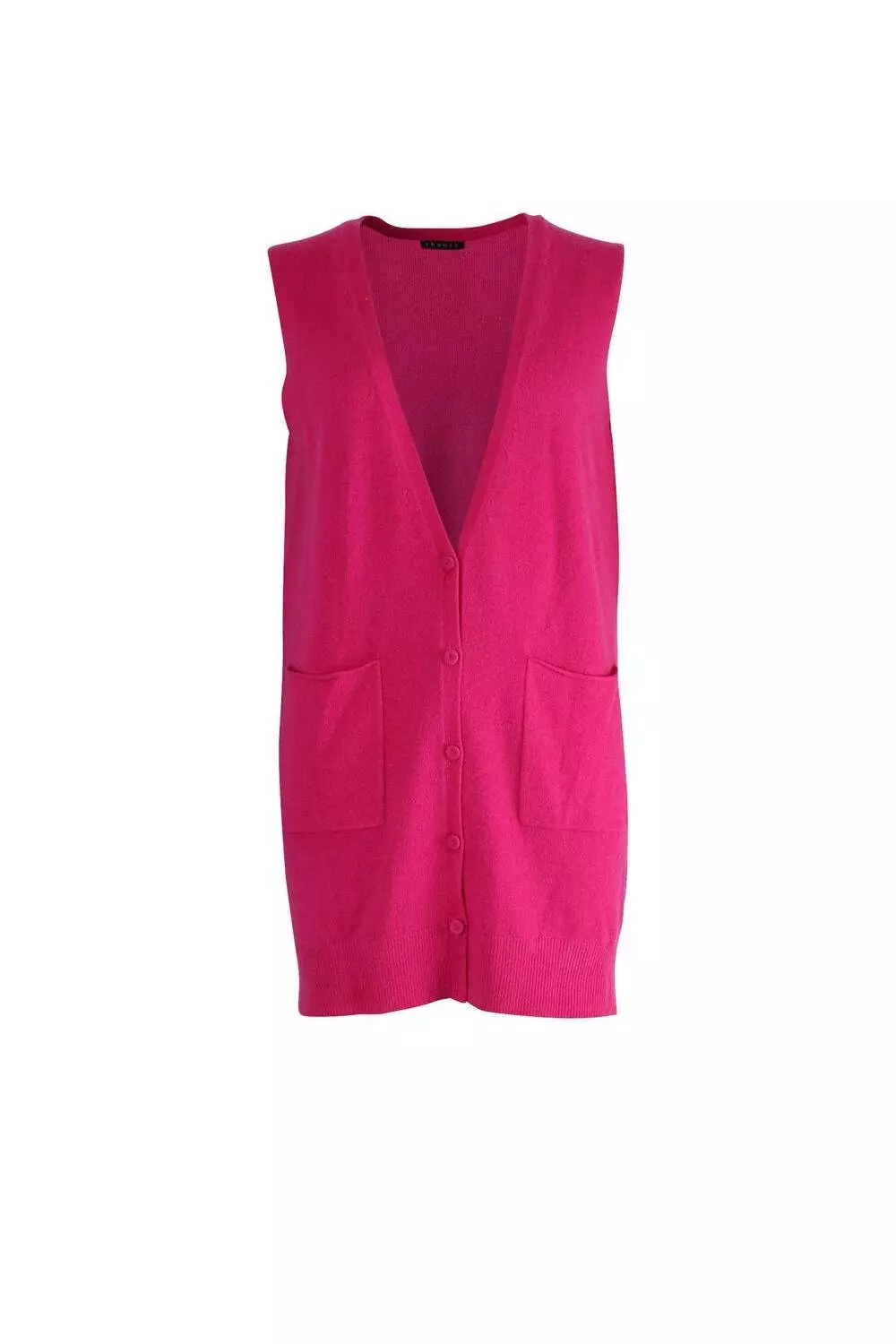 Pink sleeveless cardigan shop