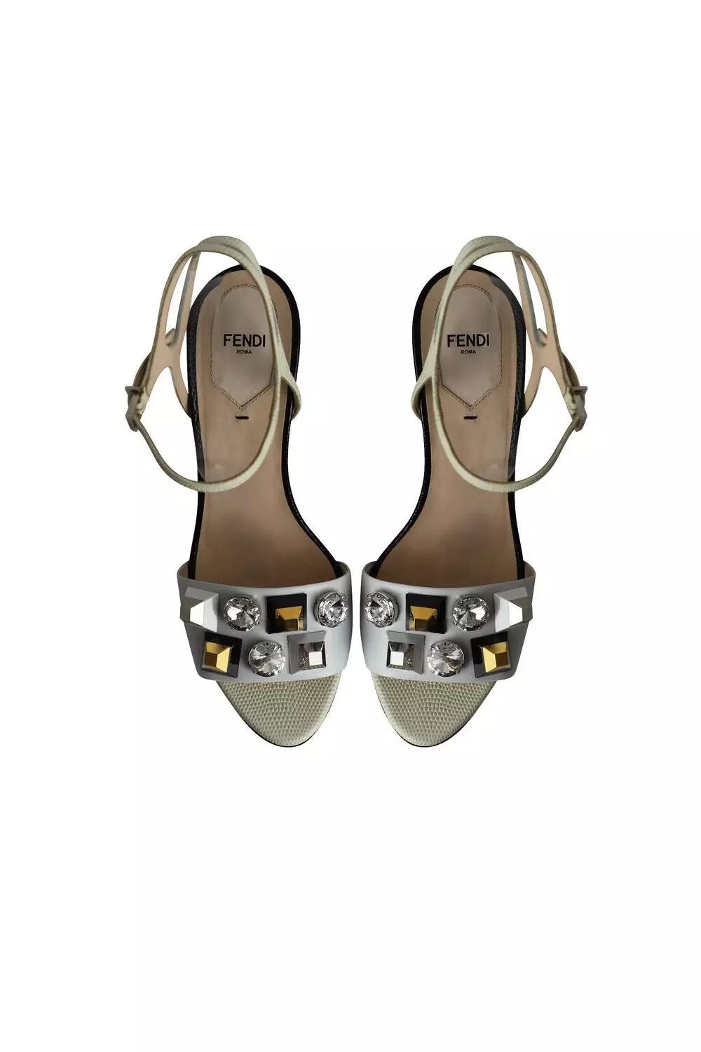 Fendi white sandals clearance