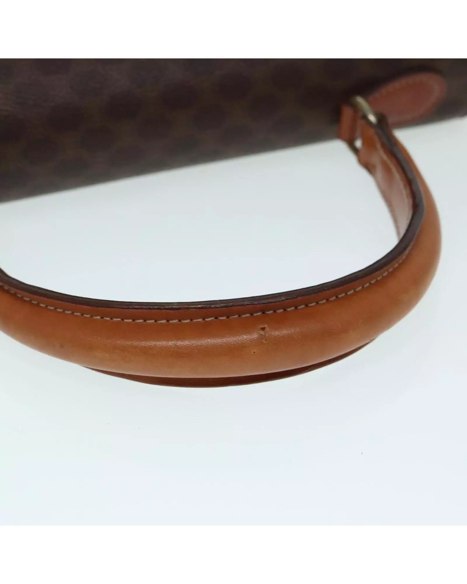 Preloved Vintage Top Handle Handbag Women - Brown alternative image