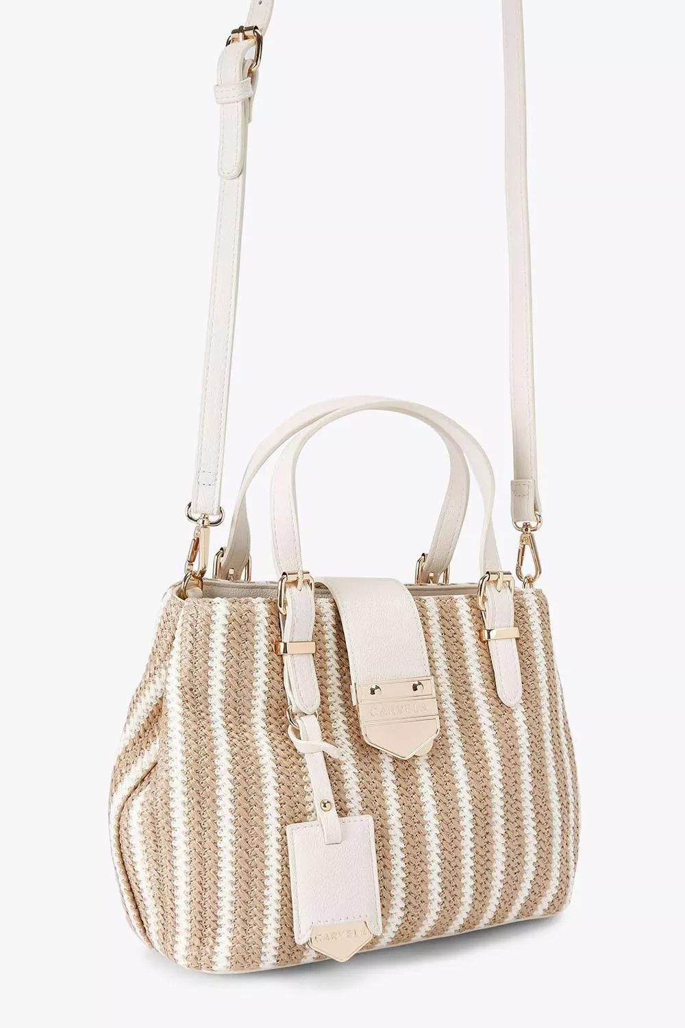 Cream 'Maria Mini Stripe'  Bag alternative image