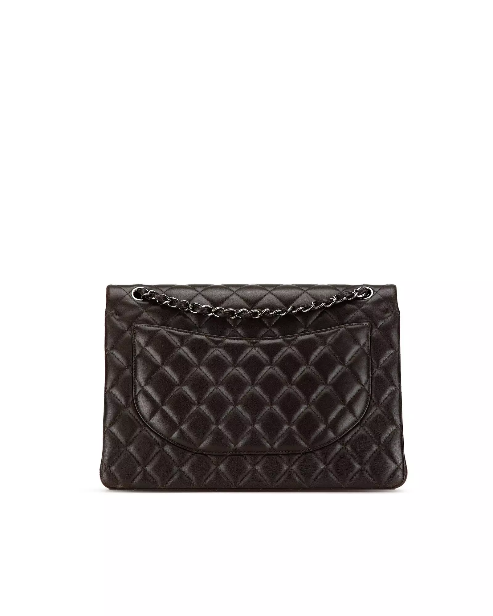 Preloved Classic Double Flap Jumbo Bag Women - Black Shoulder Bags alternative image