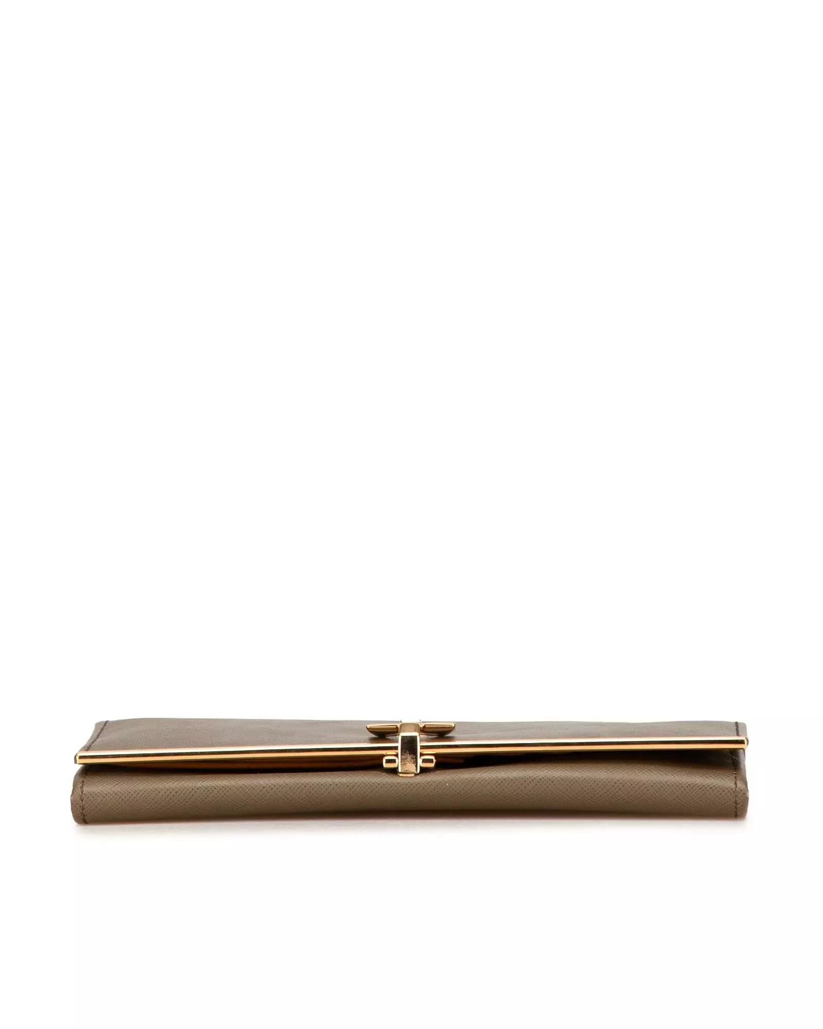Preloved Gancio City Leather Wallet Women - Brown Long Wallets alternative image