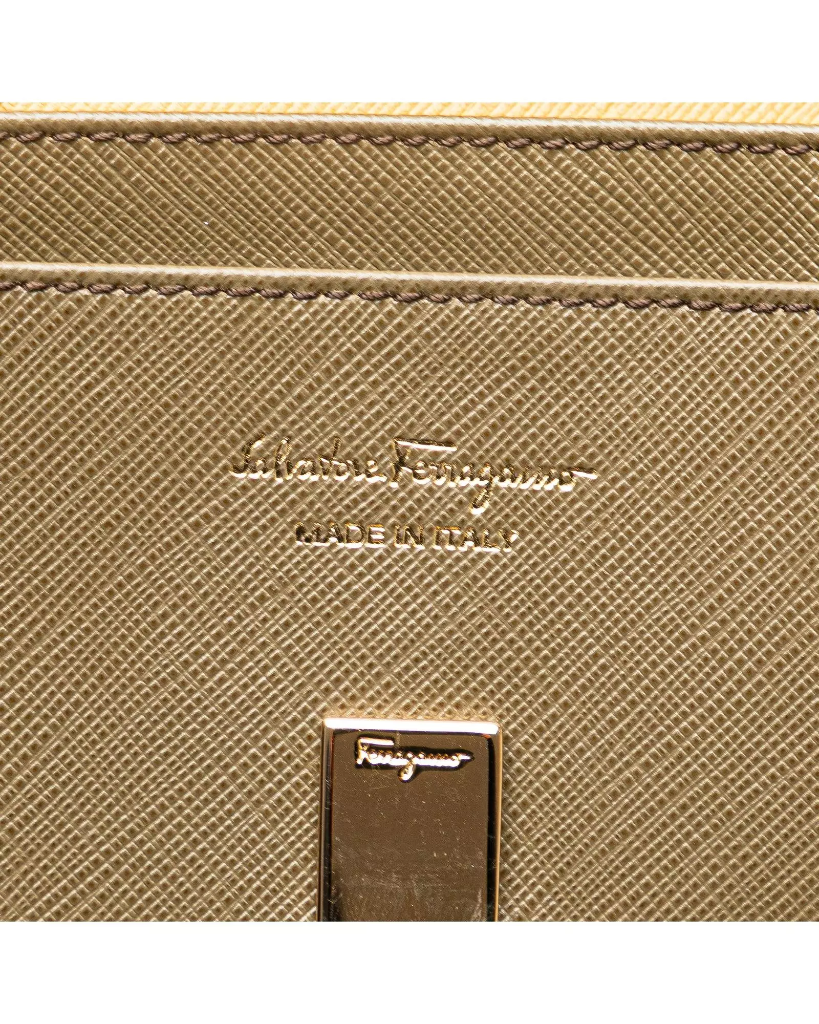 Preloved Gancio City Leather Wallet Women - Brown Long Wallets alternative image
