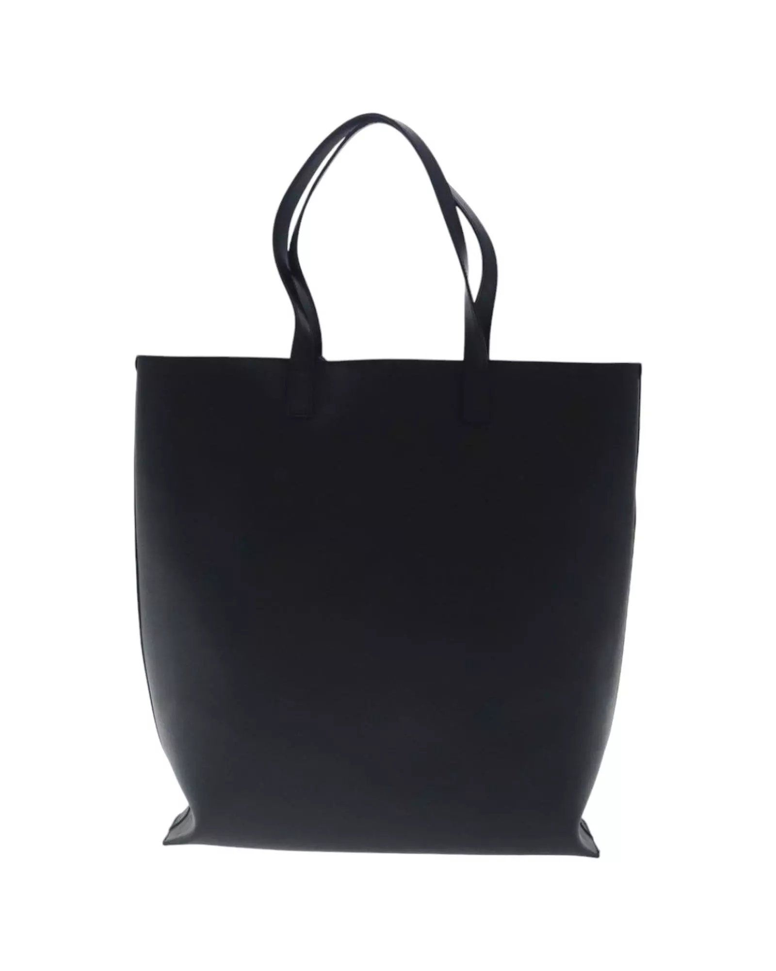 Preloved Shopping Tote Medium Perforated Wo - Black Tote Bags alternative image