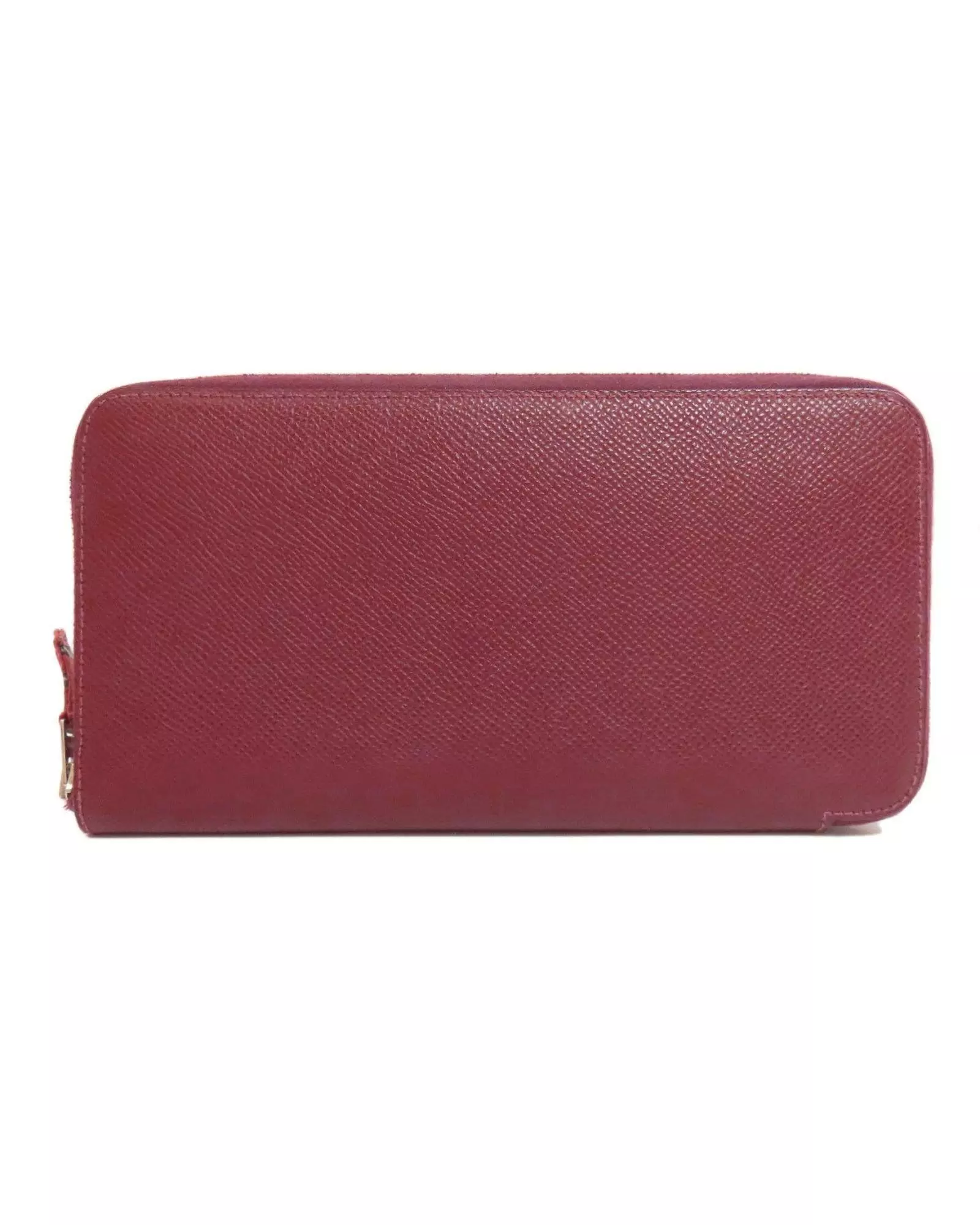 Red Preloved Zip Long Wallet Classic Women - Burgundy alternative image