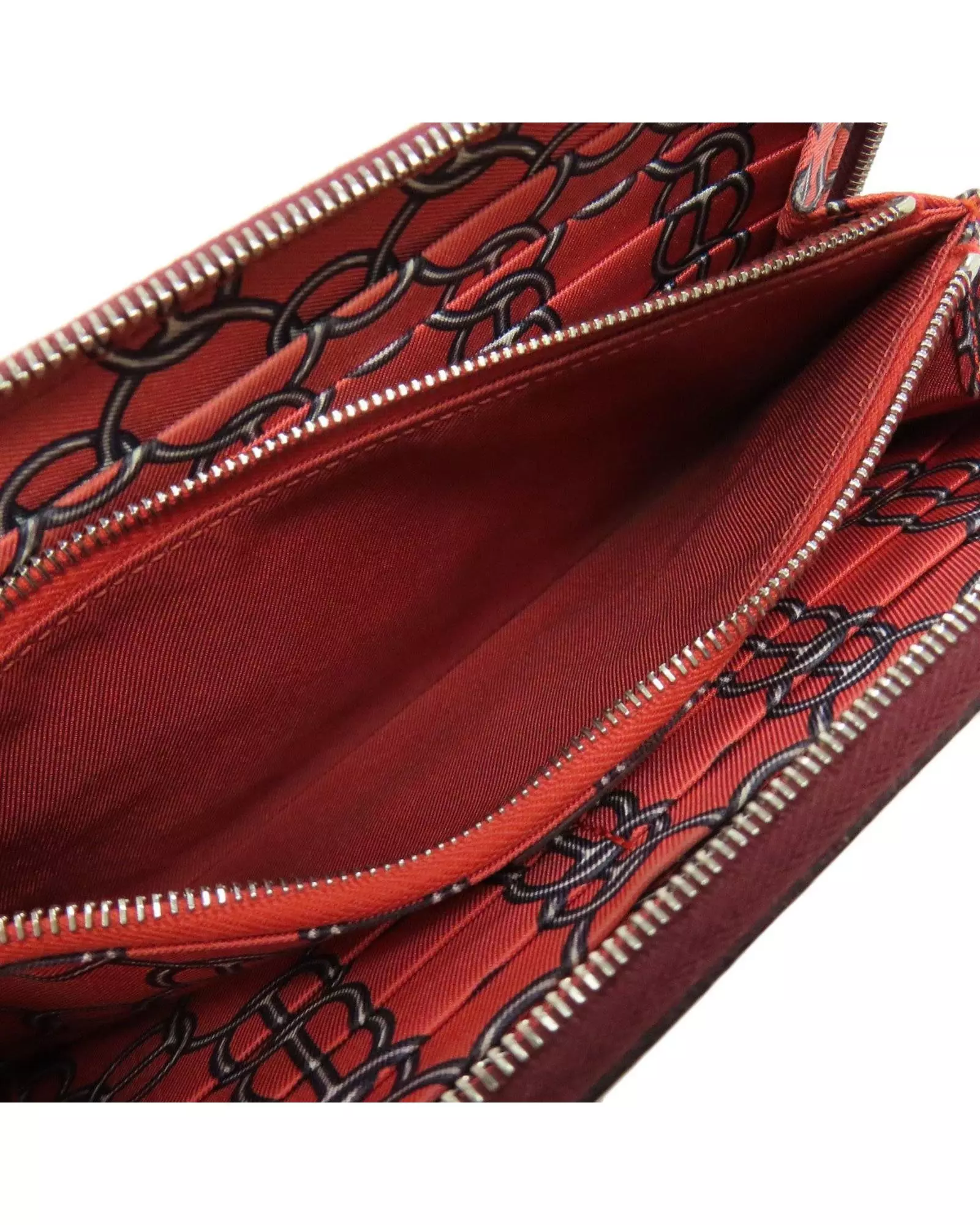 Red Preloved Zip Long Wallet Classic Women - Burgundy alternative image