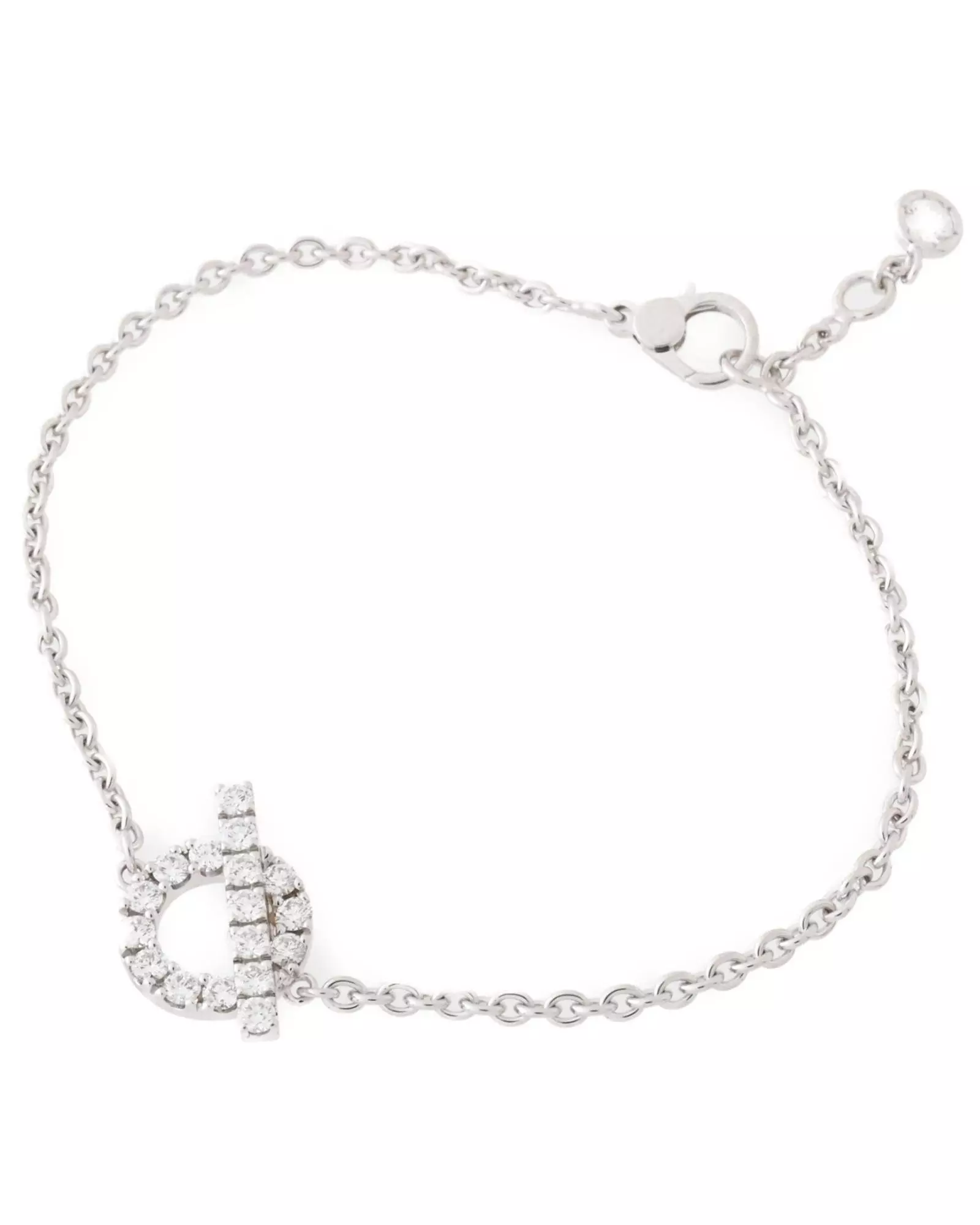 Preloved Chane dAncre Diamond Bracelet Wo - Silver alternative image