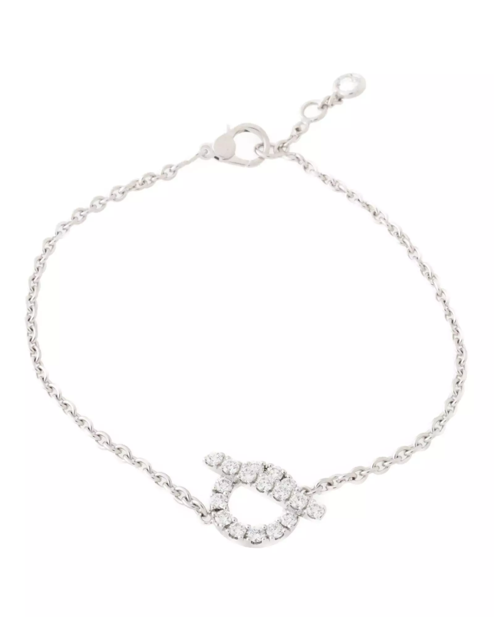 Preloved Chane dAncre Diamond Bracelet Wo - Silver alternative image