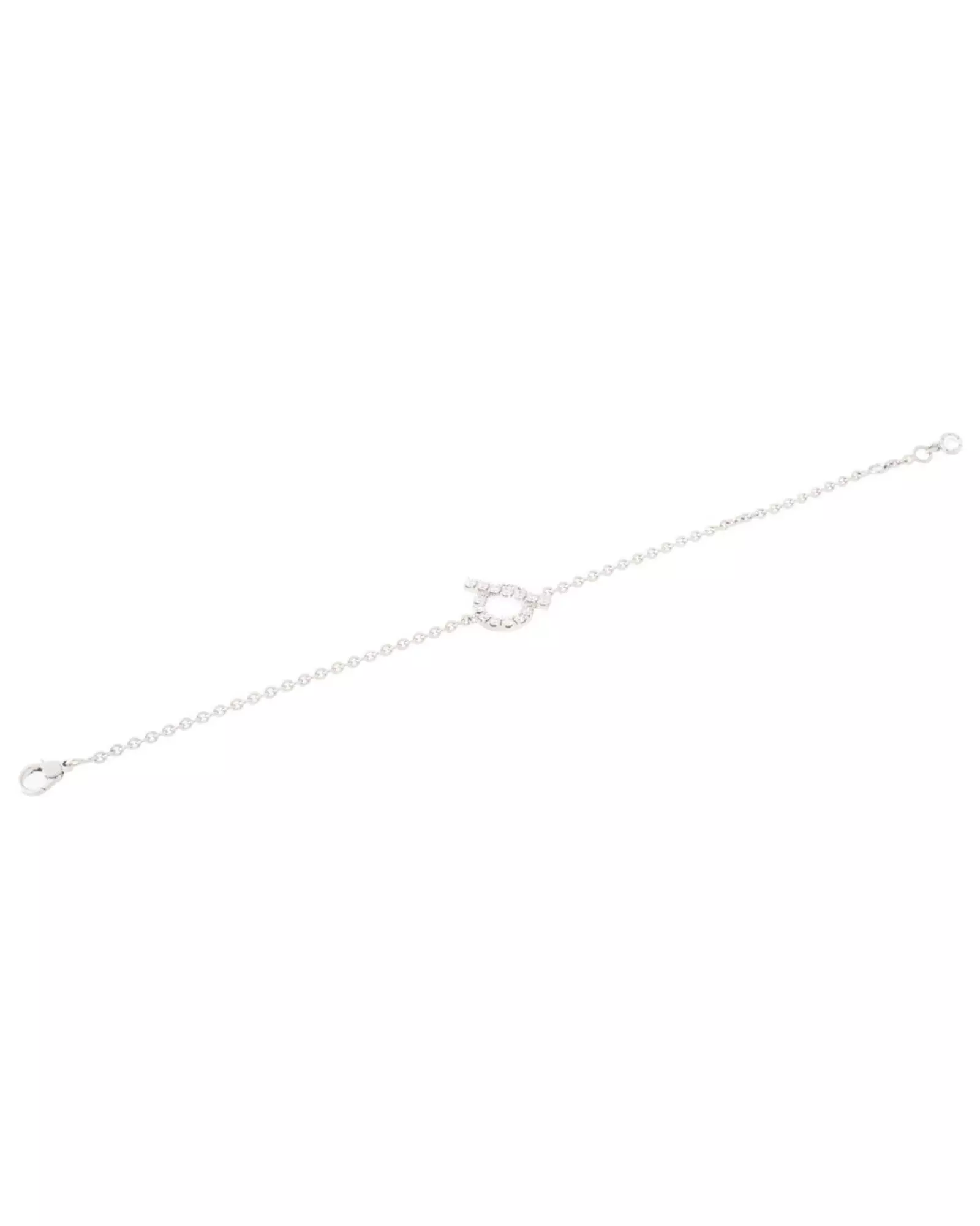 Preloved Chane dAncre Diamond Bracelet Wo - Silver alternative image