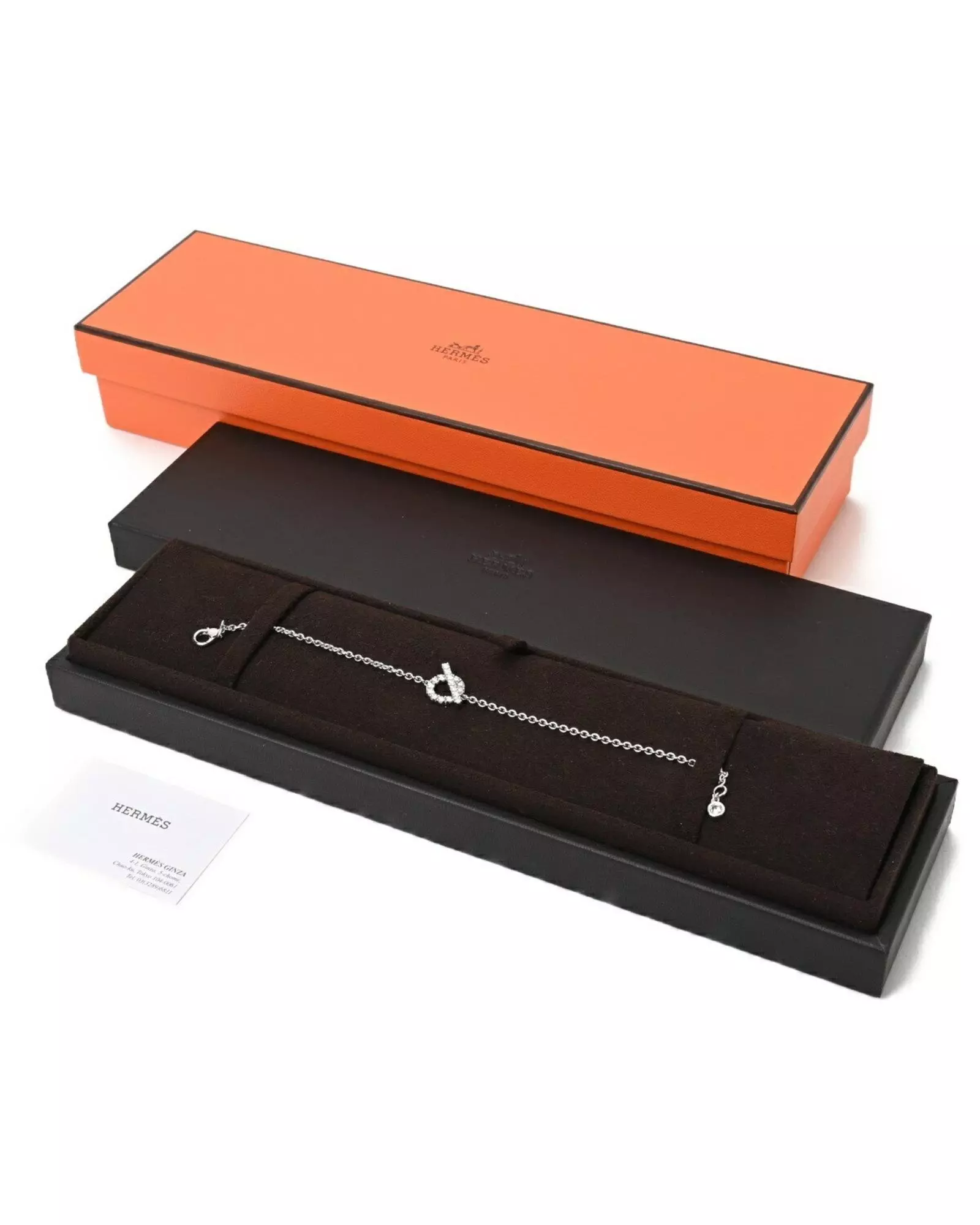 Preloved Chane dAncre Diamond Bracelet Wo - Silver alternative image