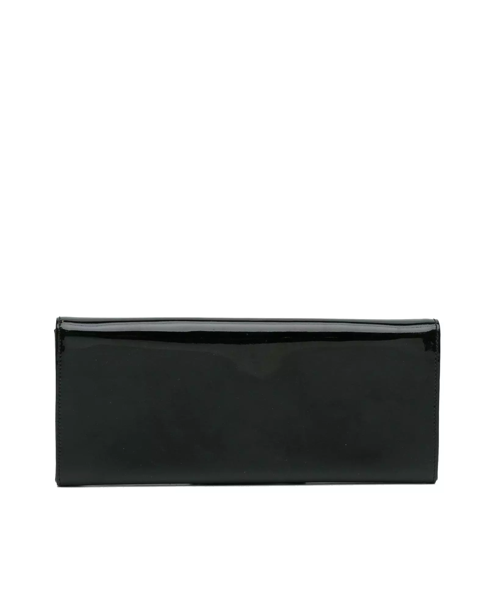 Preloved GG Marmont Black Patent Leather Clutch Bag Women alternative image
