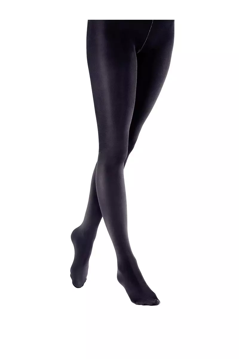 Premium Opaques 120 Denier 3D Shine Tights - Black alternative image