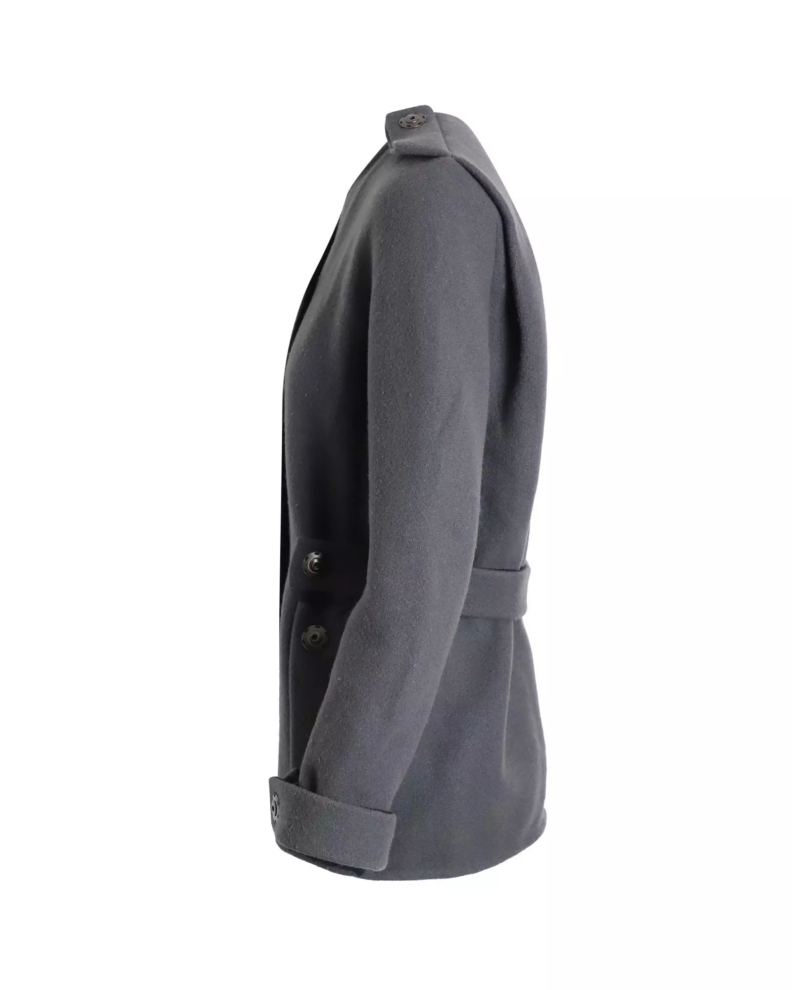 Preloved Doublebreasted Peacoat Women - Grey Coats alternative image